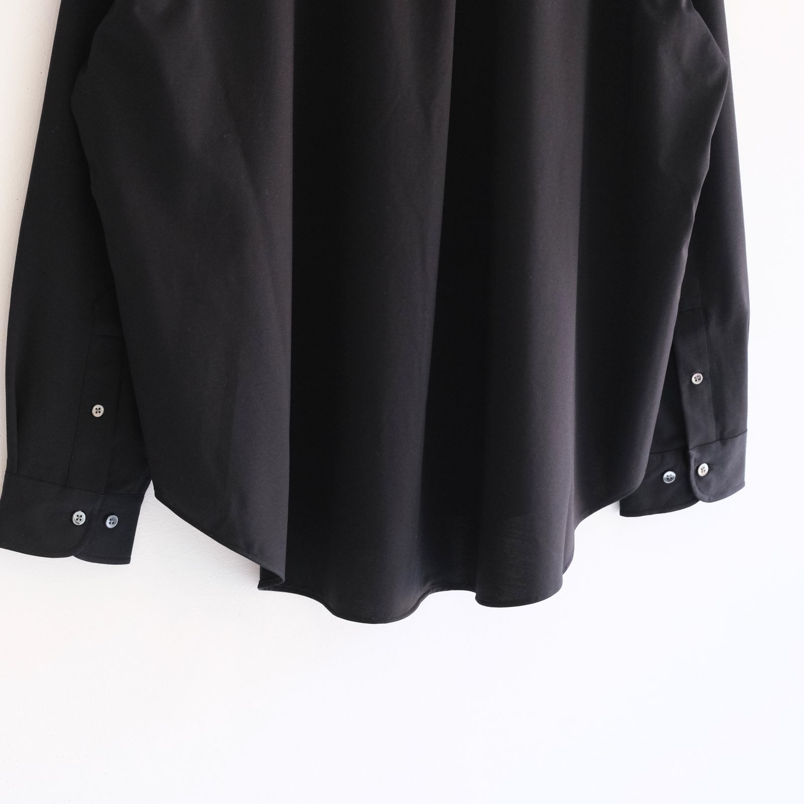46G Atmosphere L/S Shirt / シャツ / BLACK（Night Black）