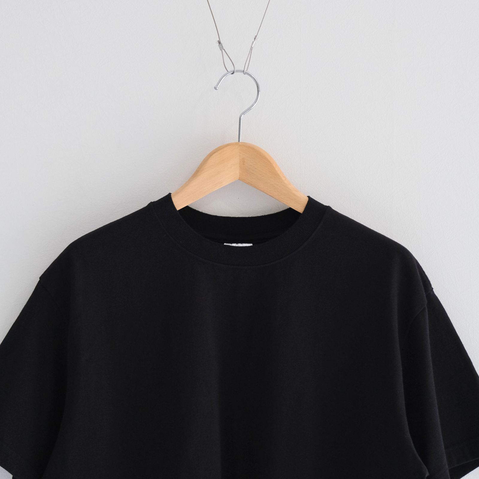 NEW BASIC T-SHIRT〈SHORT SLEEVE〉/ Tシャツ / BLACK