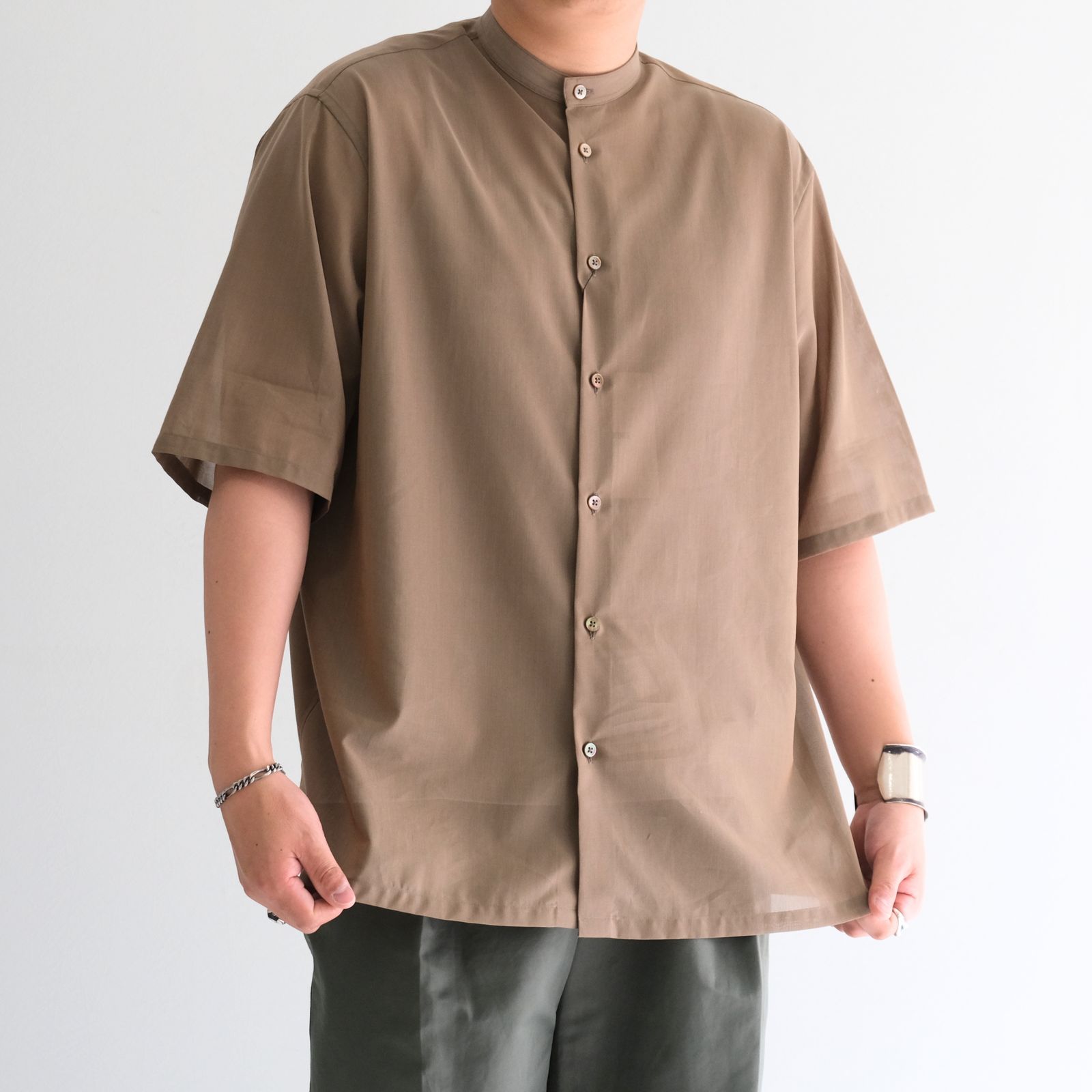 Gas boil cotton - Reiziger / （Burnt umber）