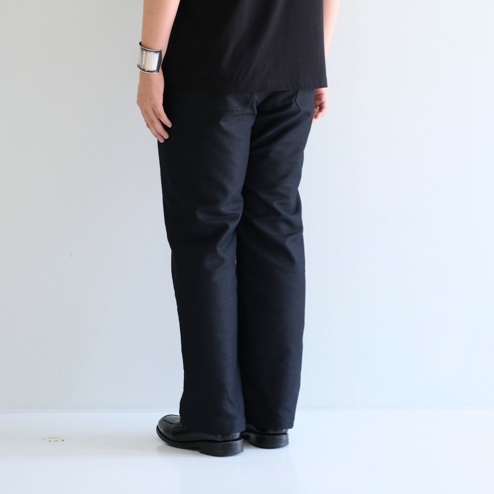 Indigo mole skin Koeman / パンツ / モールスキン / インディゴ / ネイビー