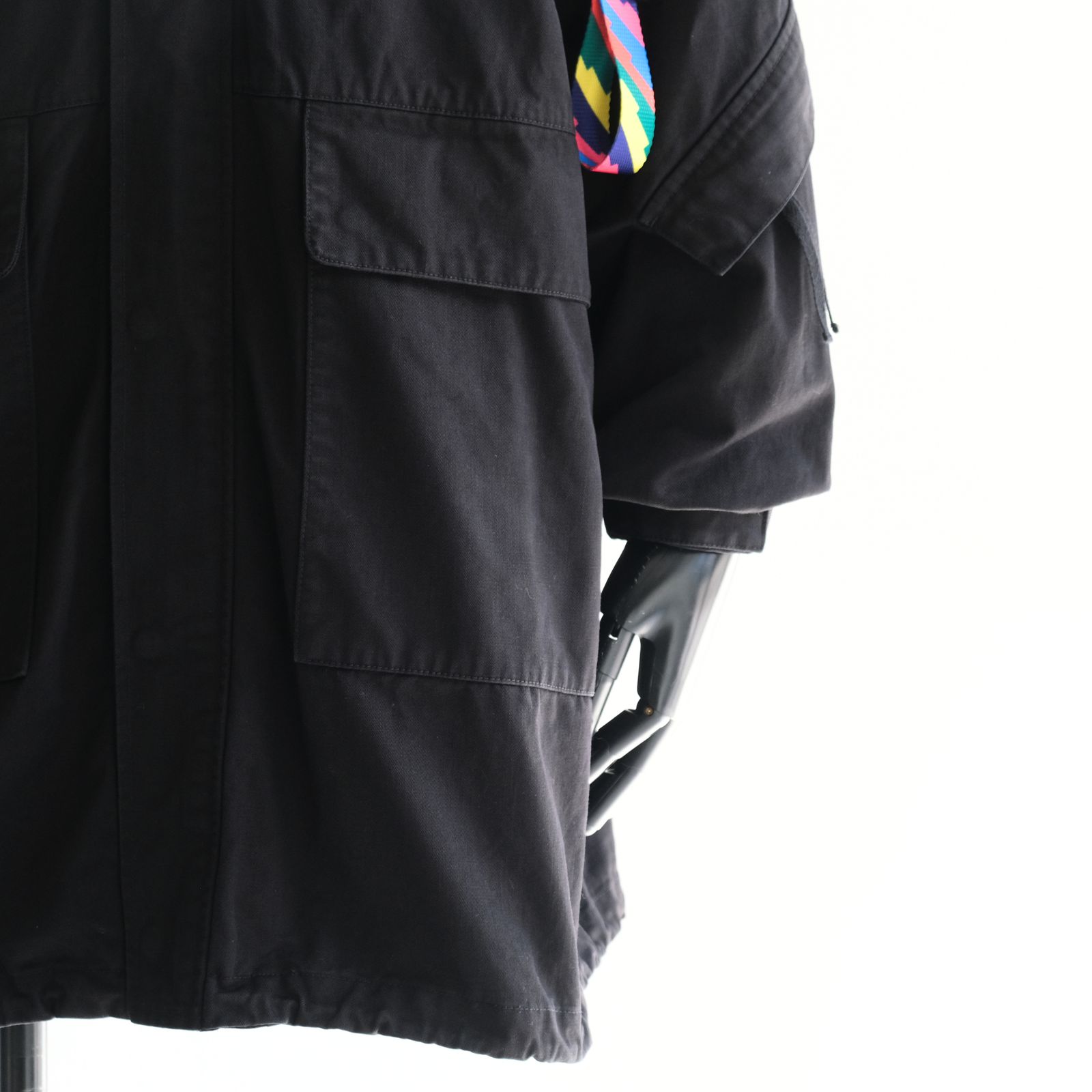 Ventilation Military Coat（BLACK）
