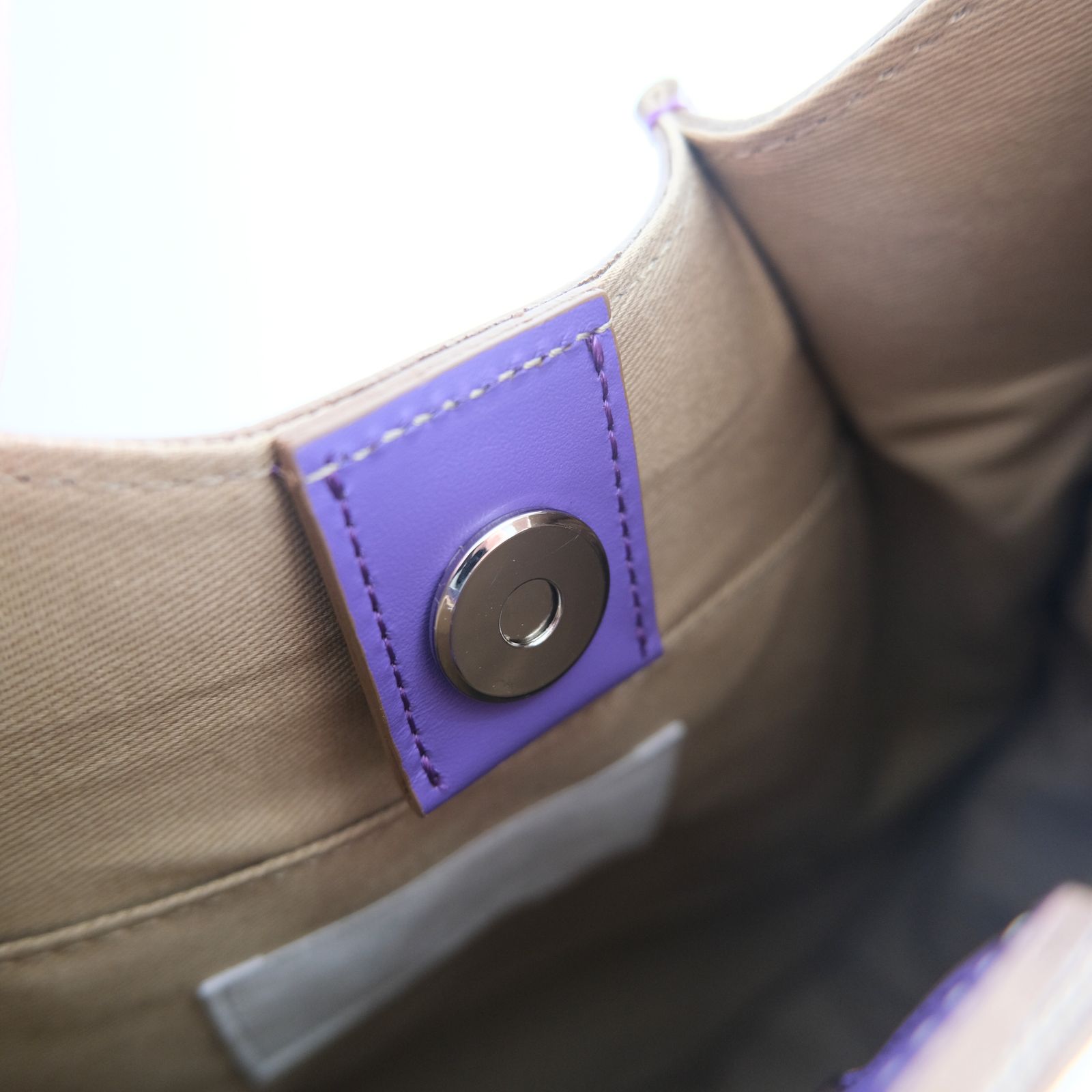 S. CircleI Leather Handle Bag Small / バッグ / レザー / Lavender