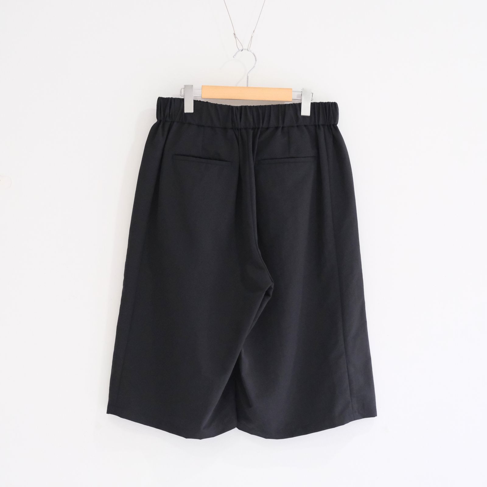Nylon Buggy Half Pants / ナイロン バギー ハーフ パンツ（Black）