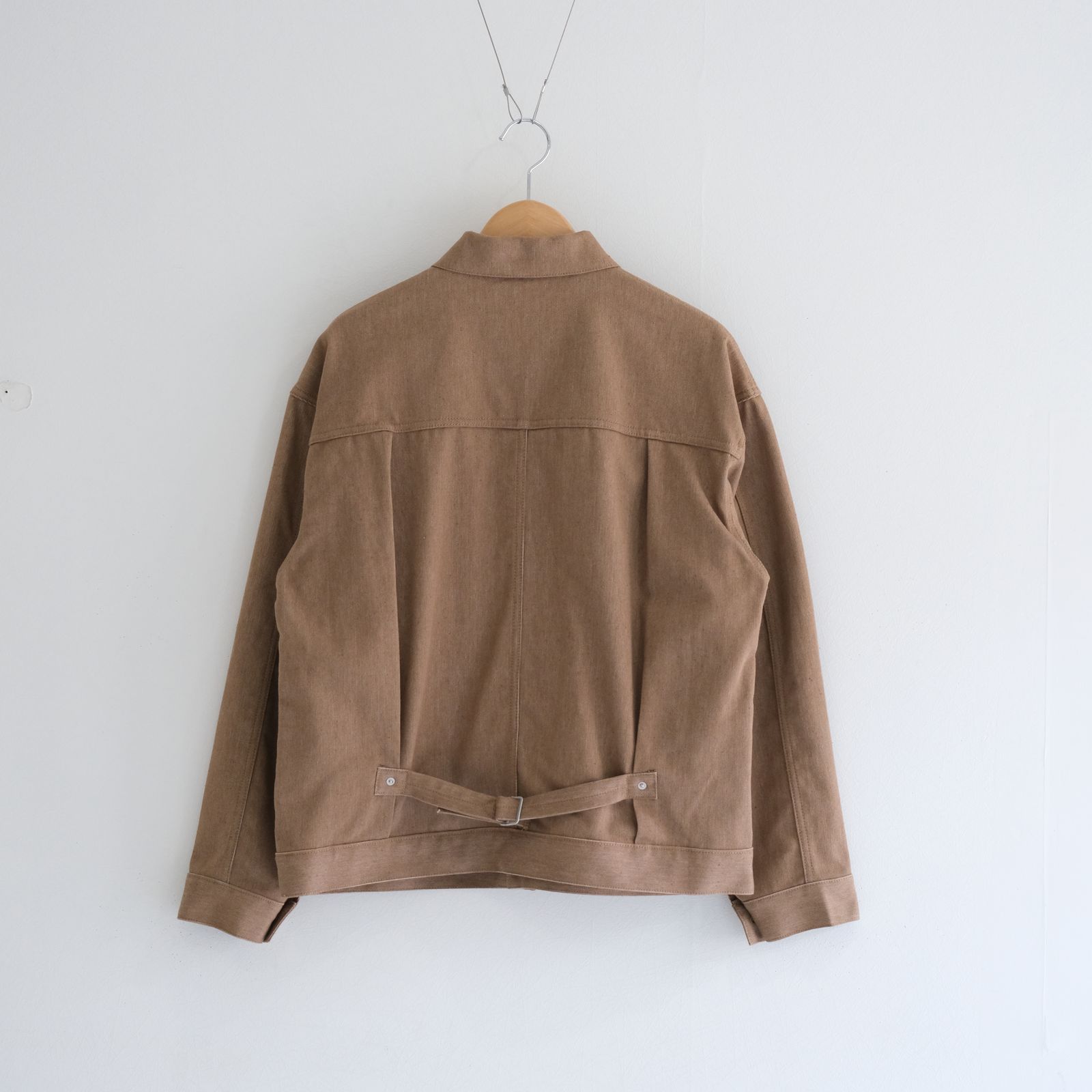 1ST TYPE COTTON PIQUE JACKET / ジャケット / Unstained / organic cotton / D.Brw
