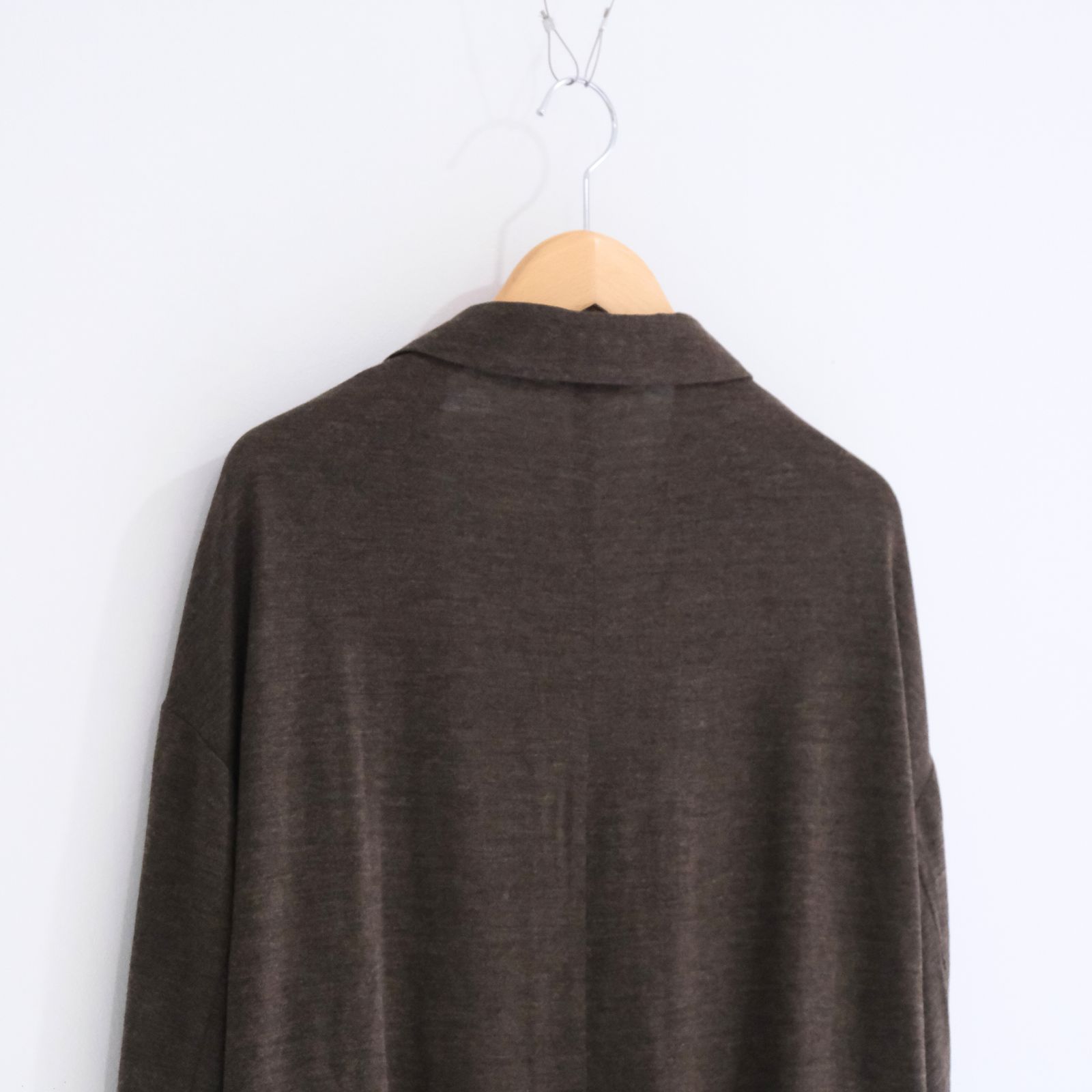 Wool Jersey JKT / ジャケット / Brown