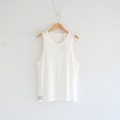 Tank Top / タンクトップ / 天然ピマコットン / WHITE