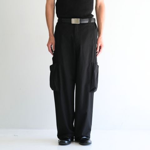 CURV POCKET FIELD CARGO PANT（BLACK）