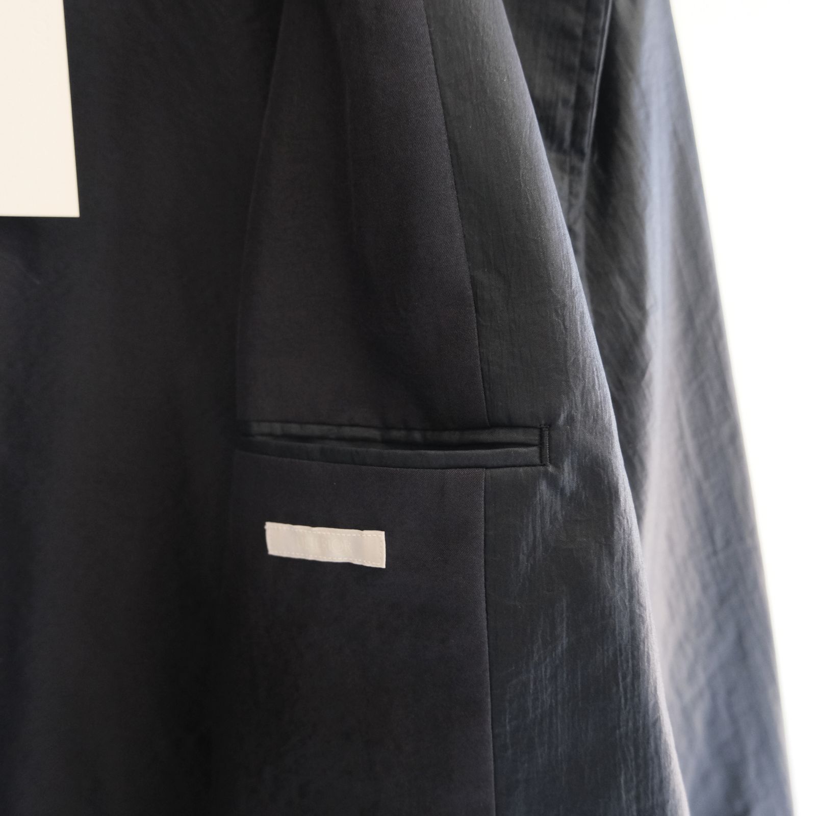 LUSTER NYLON TAFFETA COACH JKT / ジャケット / コーチジャケット / BLACK