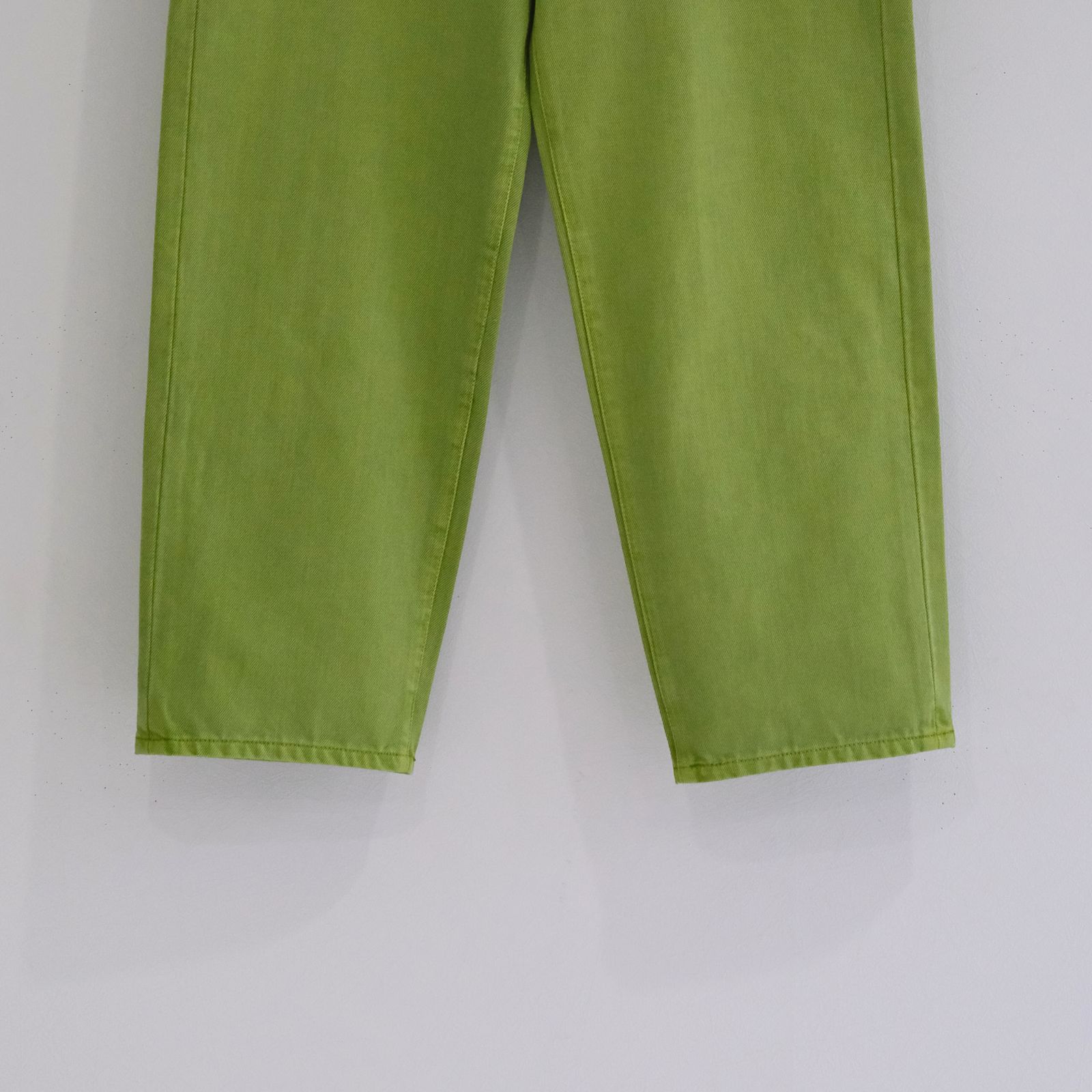 LOOSE FIT PIGMENT DYE 5P JEAN / デニム /  LIME / PIGMENT