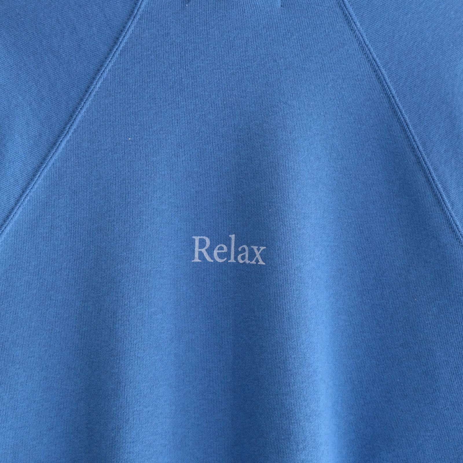 Relax Raglan Sweat / スウェット / BLUE