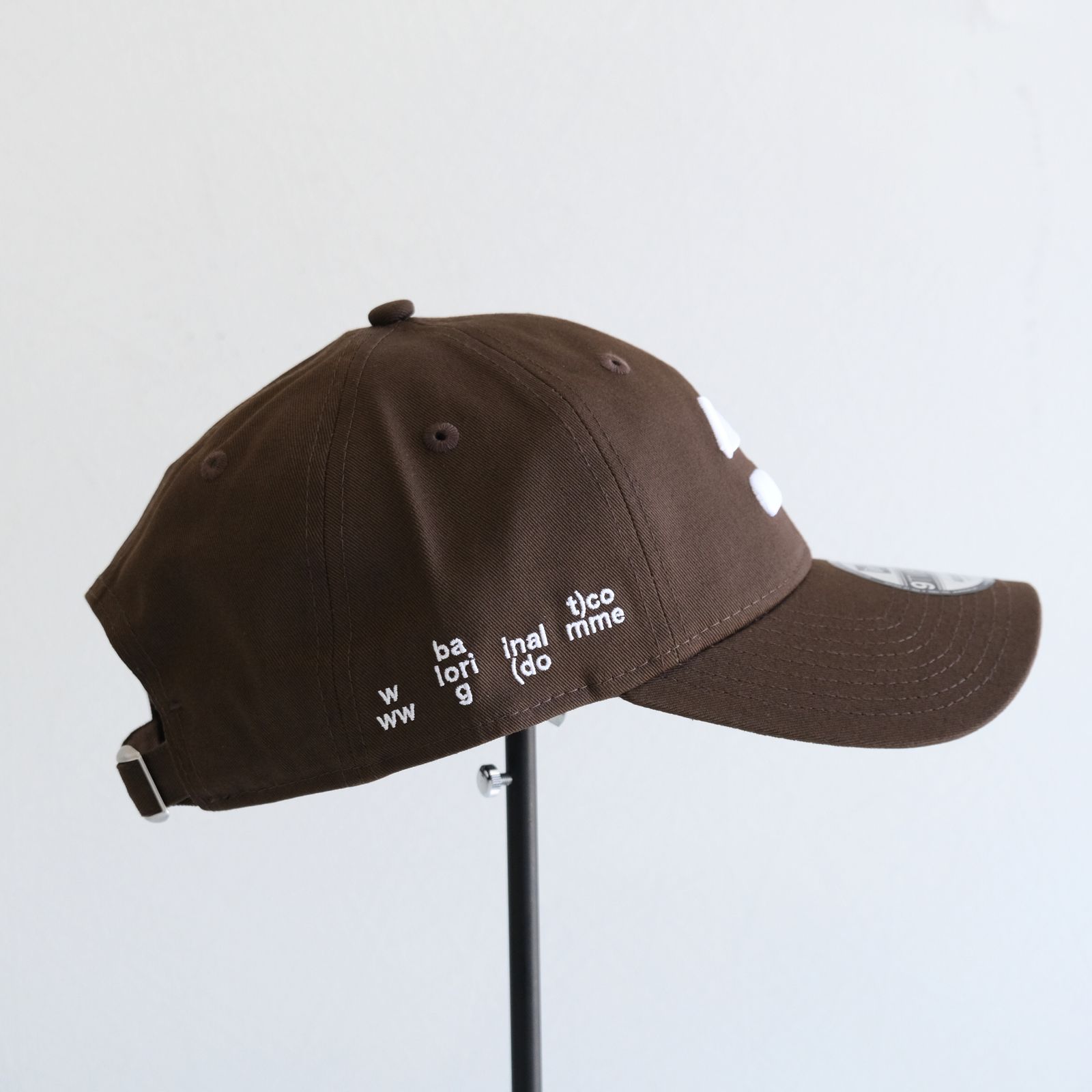 帽子 bal / NEWERA 9TWENTY b LOGO CAP WALNUT 9TWENTY bal / NEWERA b LOGO CAP WALNUT 2025AW original バル