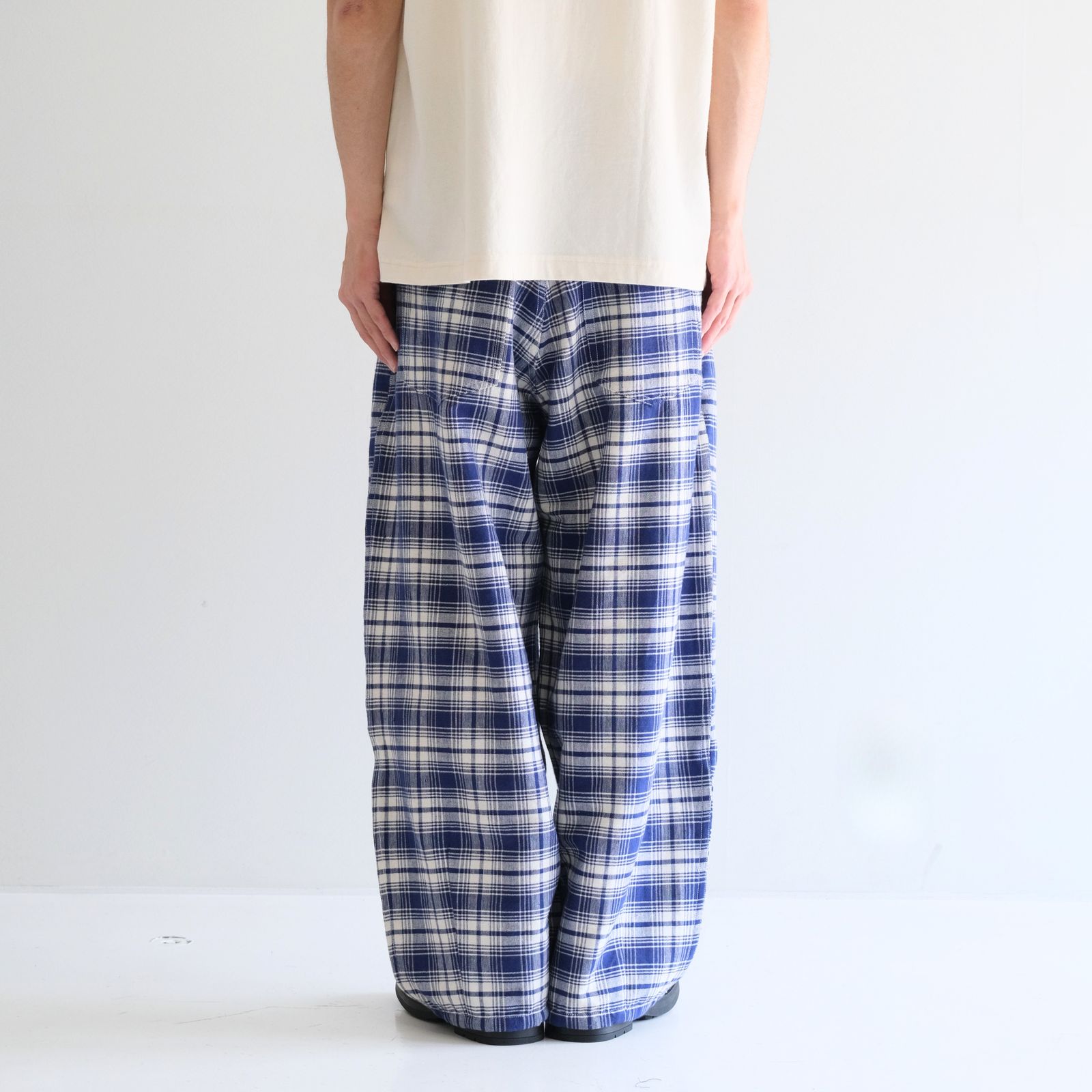 LUSH PANTS / ラッシュパンツ（PICNIC CHECK HANDLOOM）