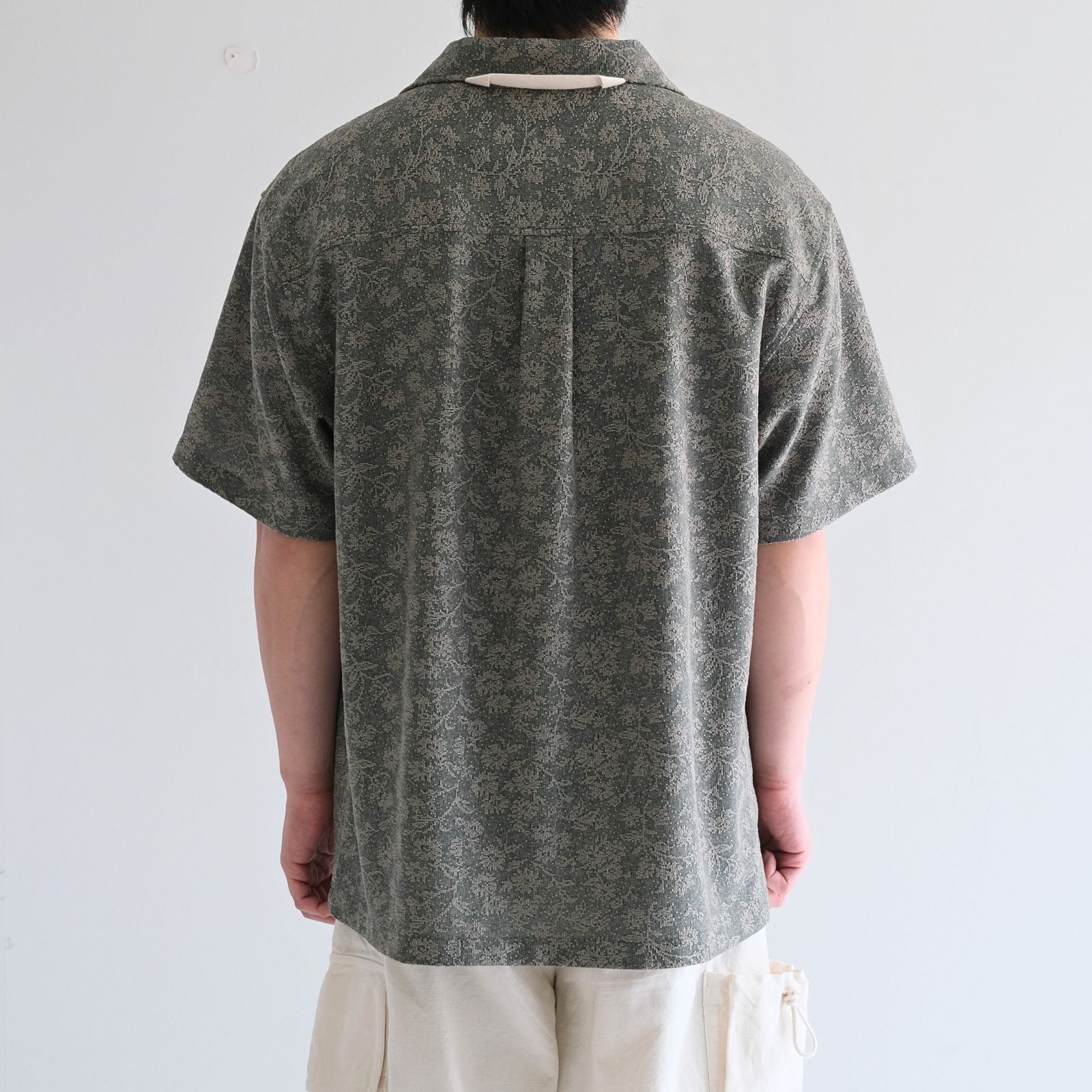 LACE CUBAN COLLAR SHIRTS / 半袖シャツ / FOREST GREEN