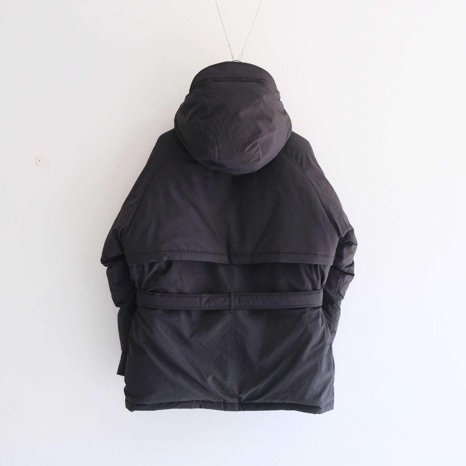 【残り1点】"KATAHDIN"  Water-repellent Down Half Coat（BLACK）