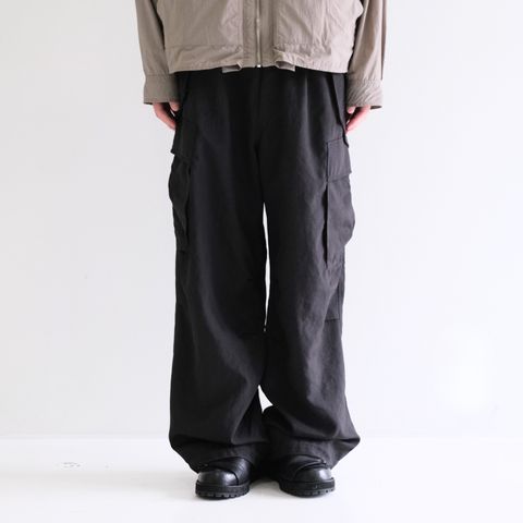 【残り1点】Desert Cloth Neutral Cargo PT / デザートクロス ニュートラルカーゴ PT（OFF BLACK）