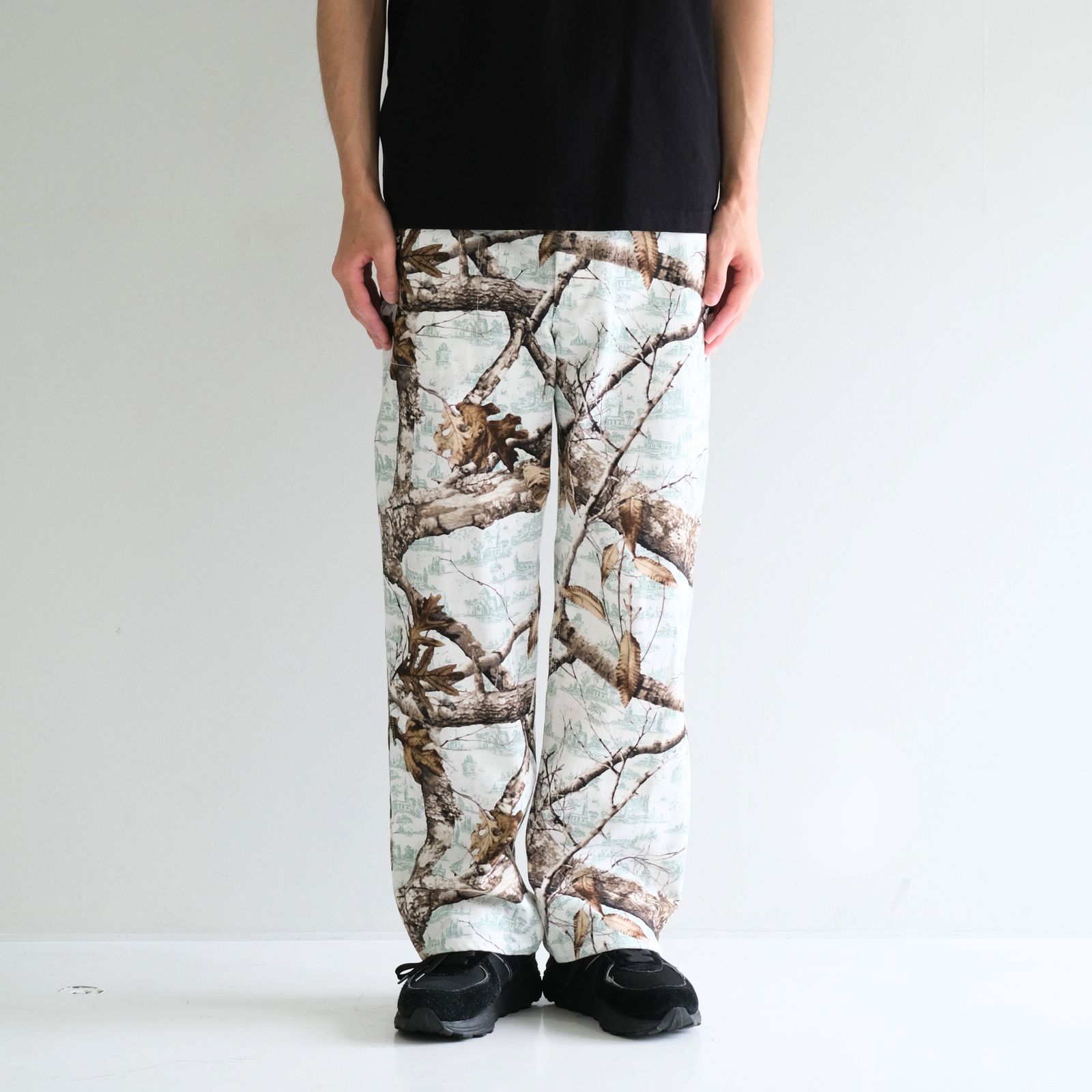 Cheese Camo Pants / チーズカモパンツ（WHITE）