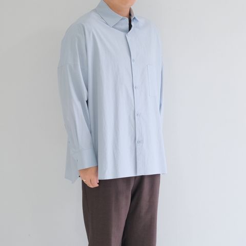 VAKEN - SOLID - / シャツ / SAX