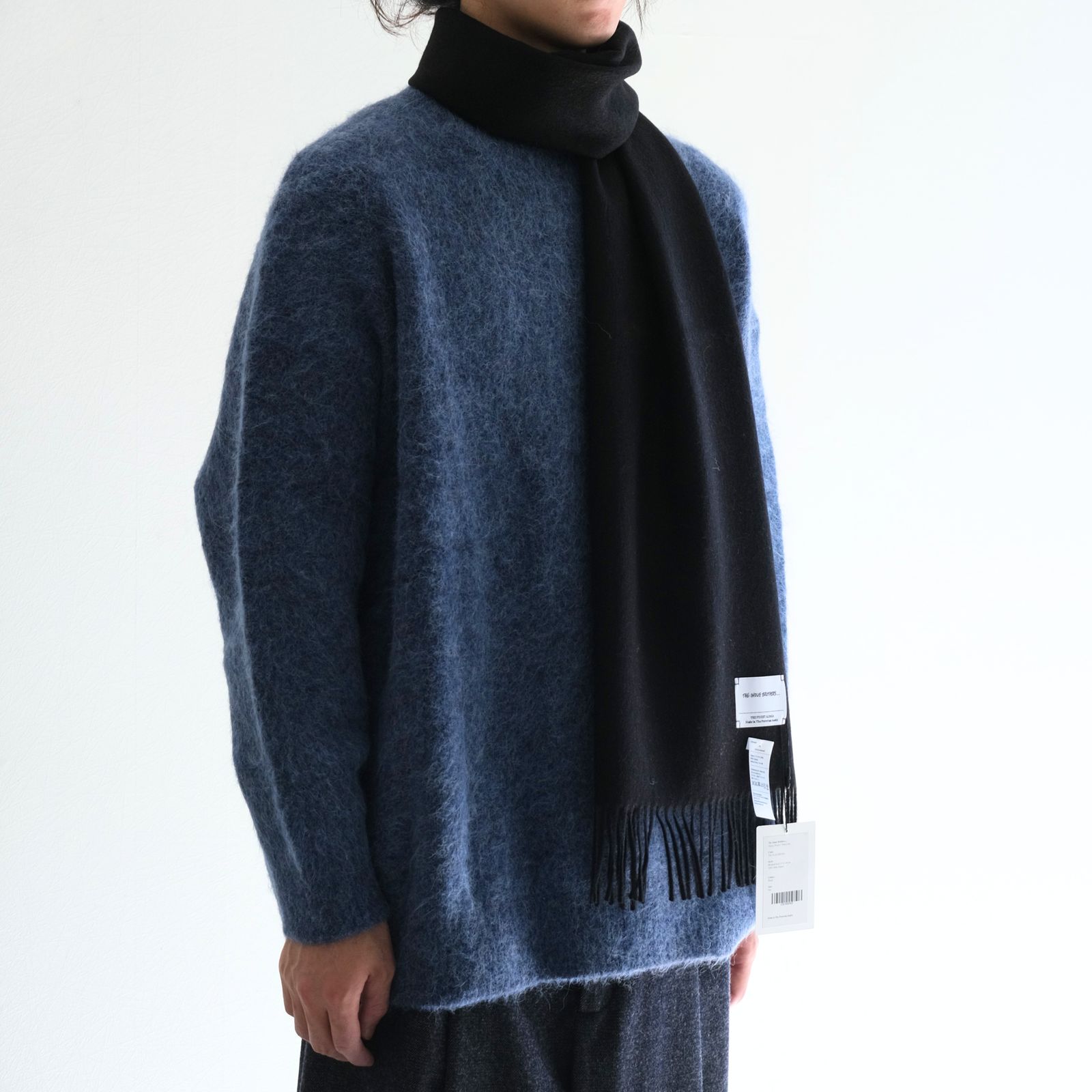 Brushed Scarf（Black）