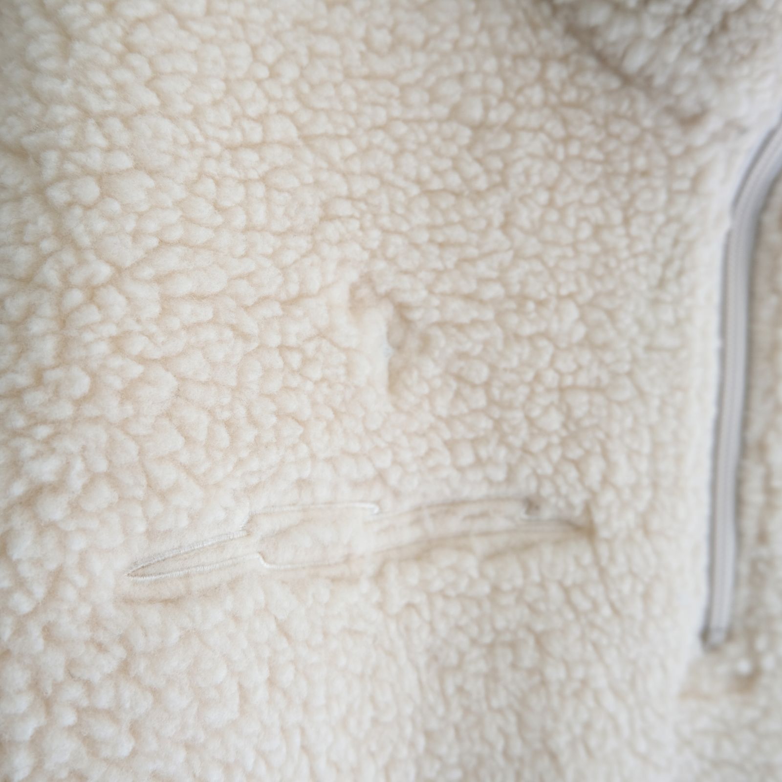Grass Freece jacket / ジャケット / プルオーバー / フリース / Porlatec / WHITE