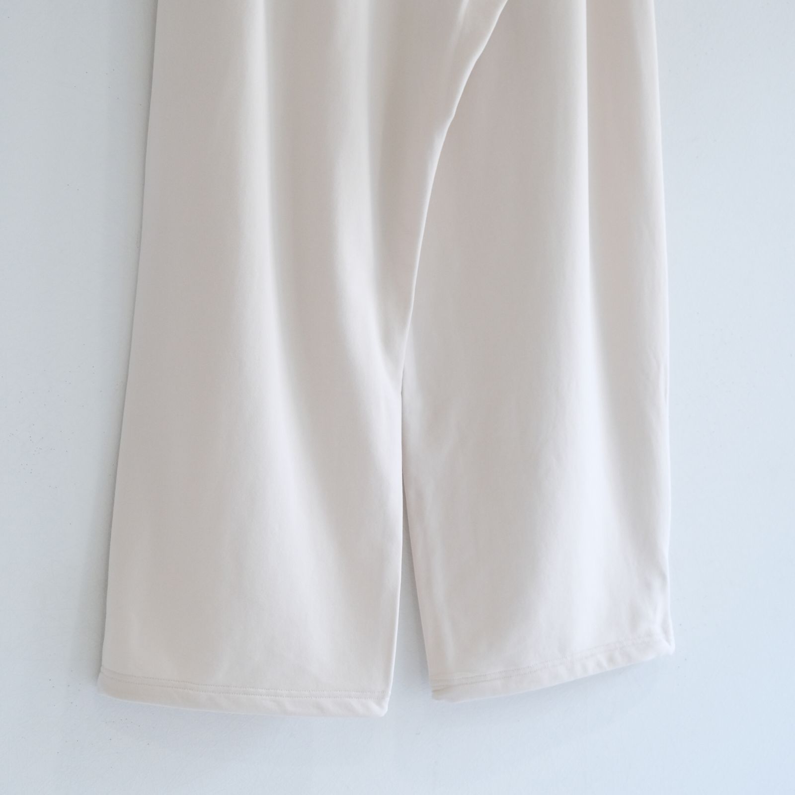 28G Cupro Easy Pants / パンツ / スウェット / WHITE(Oxford White)