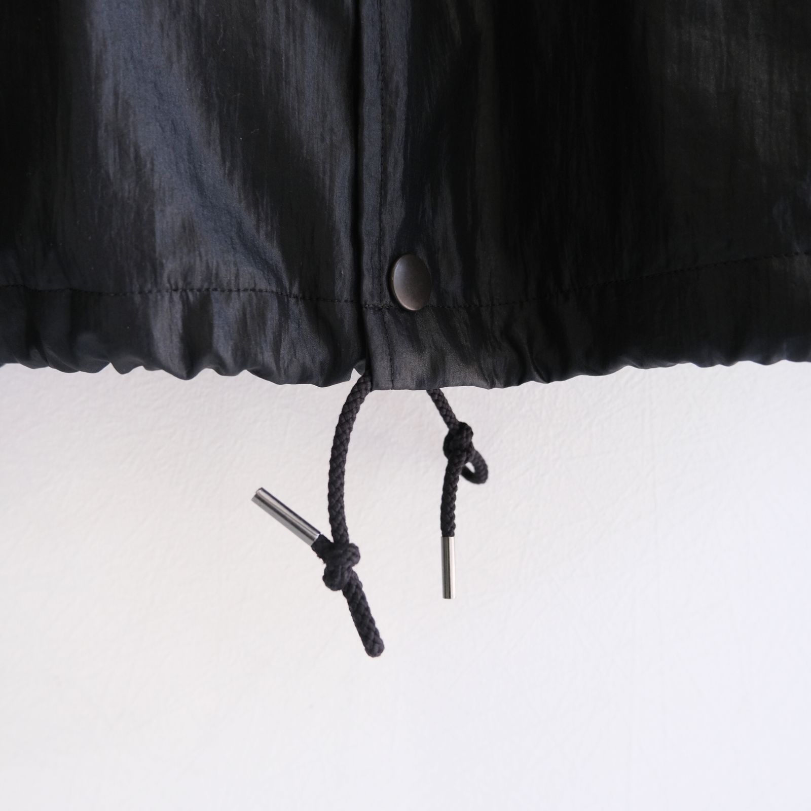 LUSTER NYLON TAFFETA COACH JKT / ジャケット / コーチジャケット / BLACK