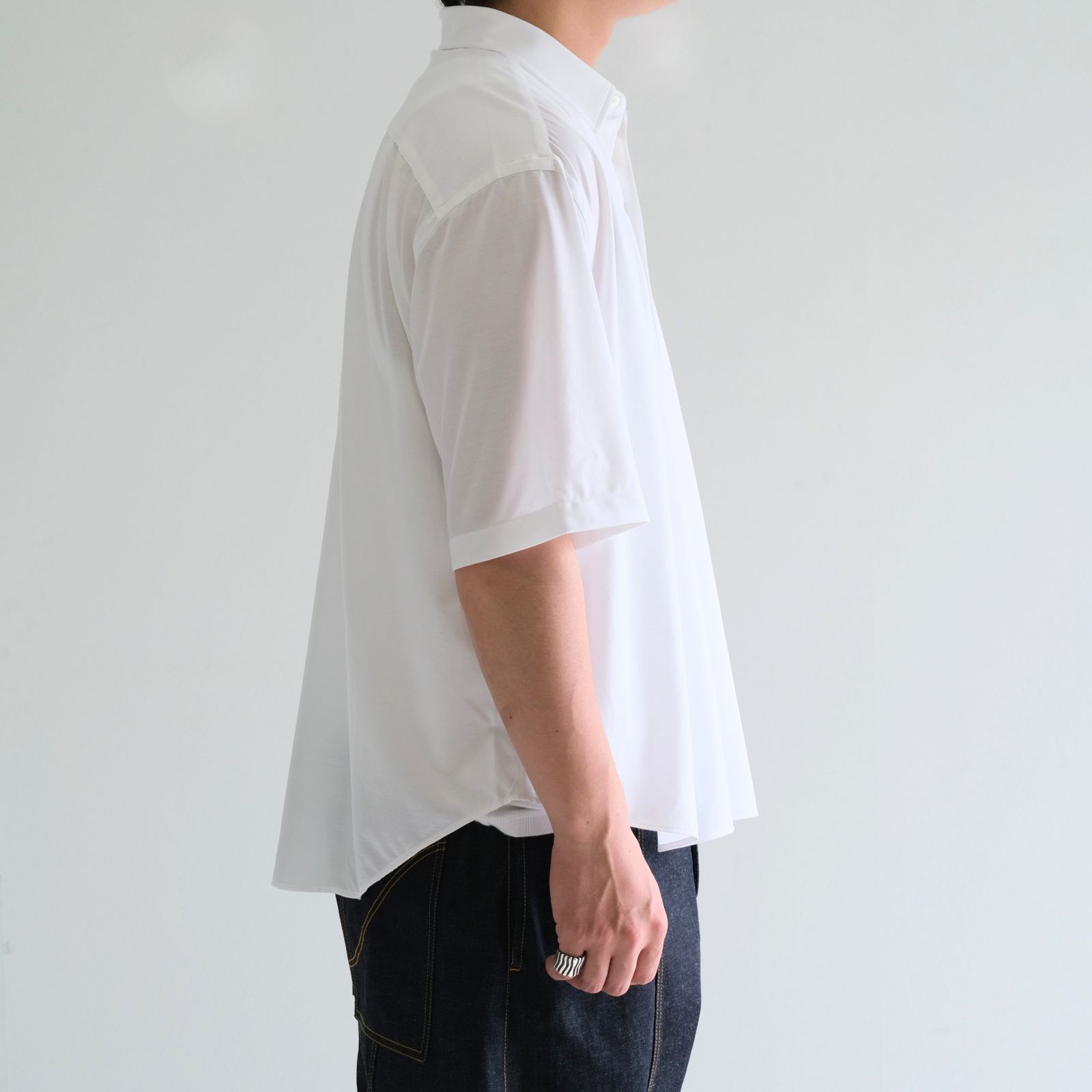 46G Atmosphere S/S Shirt / シャツ / 半袖 / WHITE