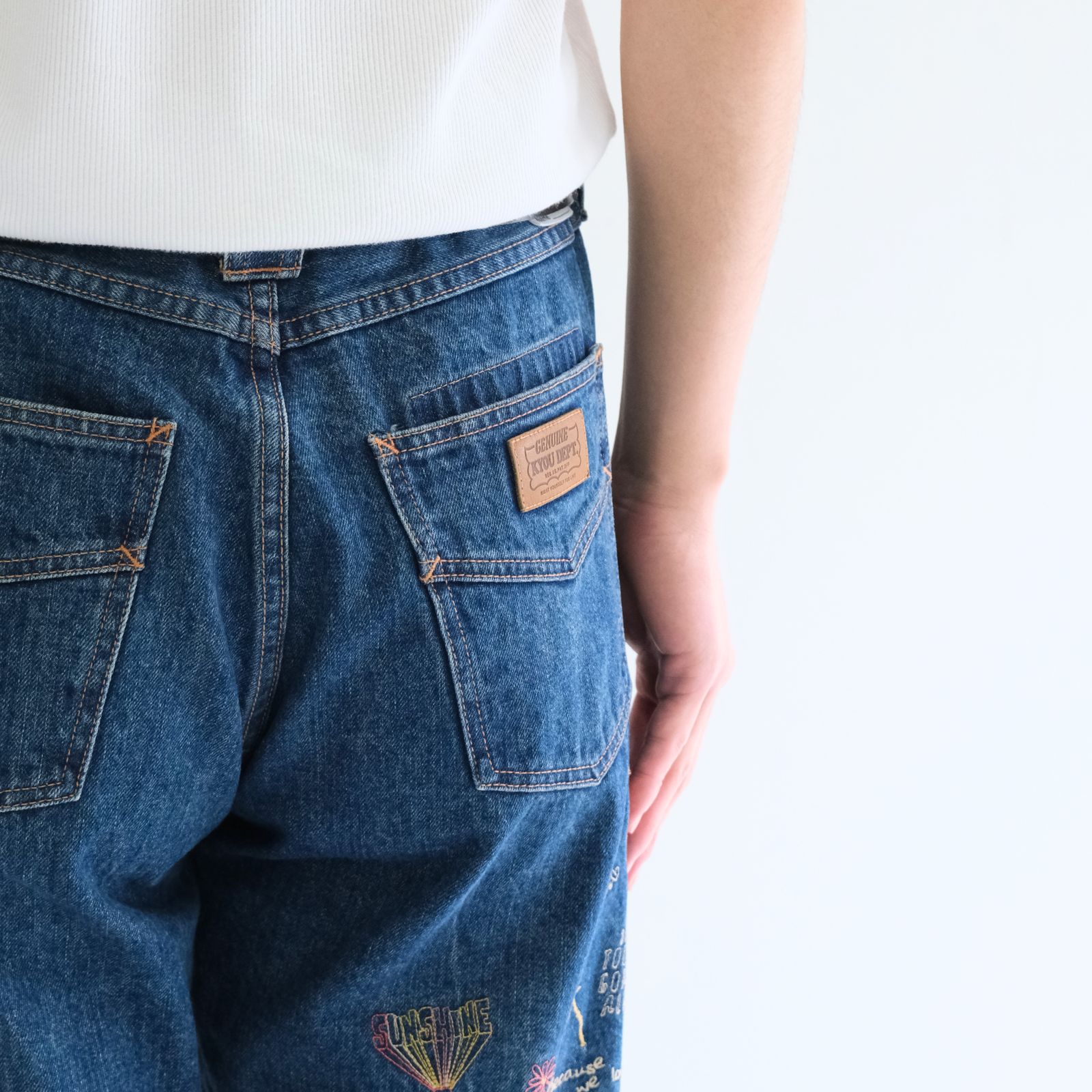 "JUDE Ⅱ" HIPPIE New Standard Straight by 66 Selvedge Denim / 「JUDE Ⅱ」ヒッピー ニュースタンダードストレート バイ 66セルビッジデニム（CRASH BLUE）