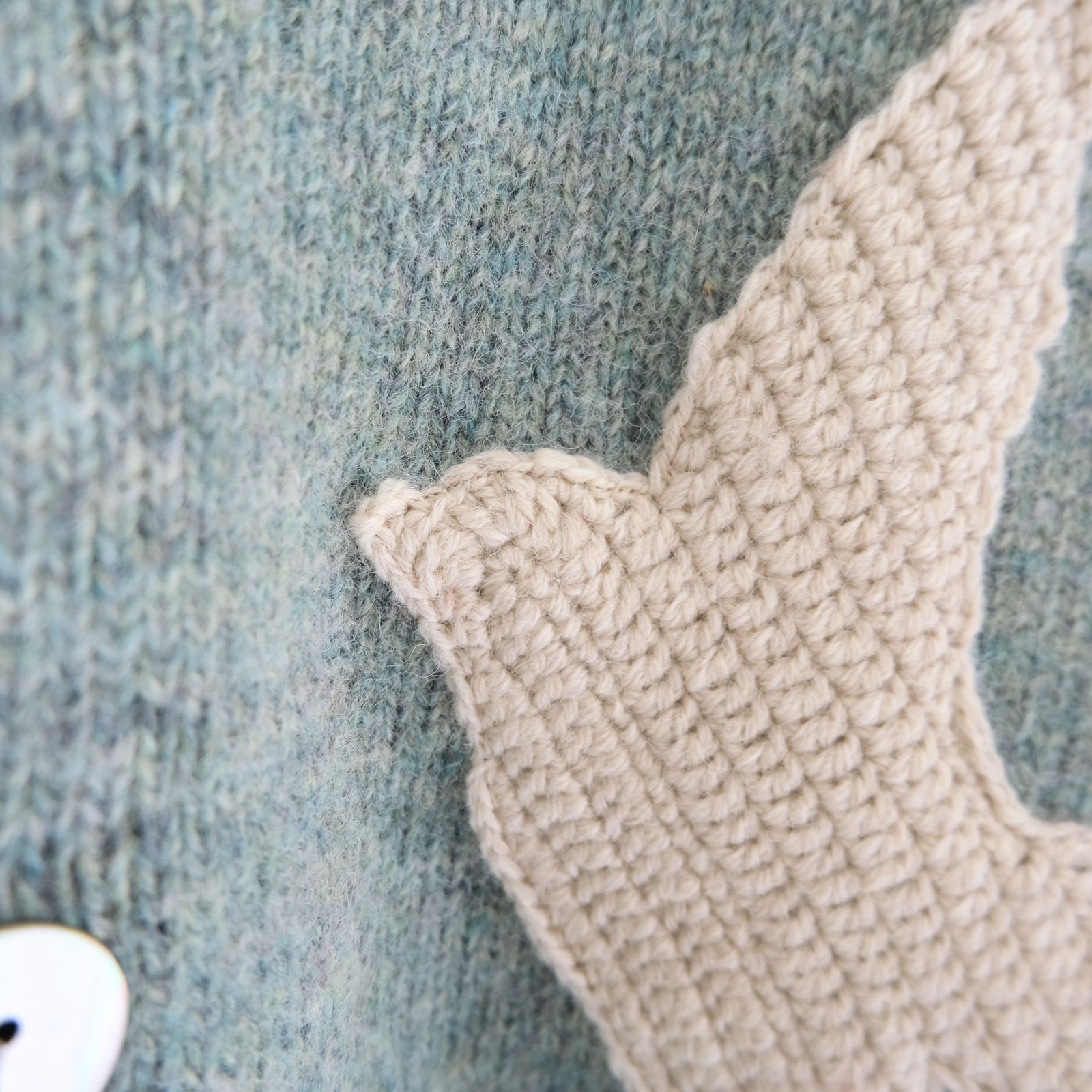 【残り1点】THE BIRD CARDIGAN（SAGE）