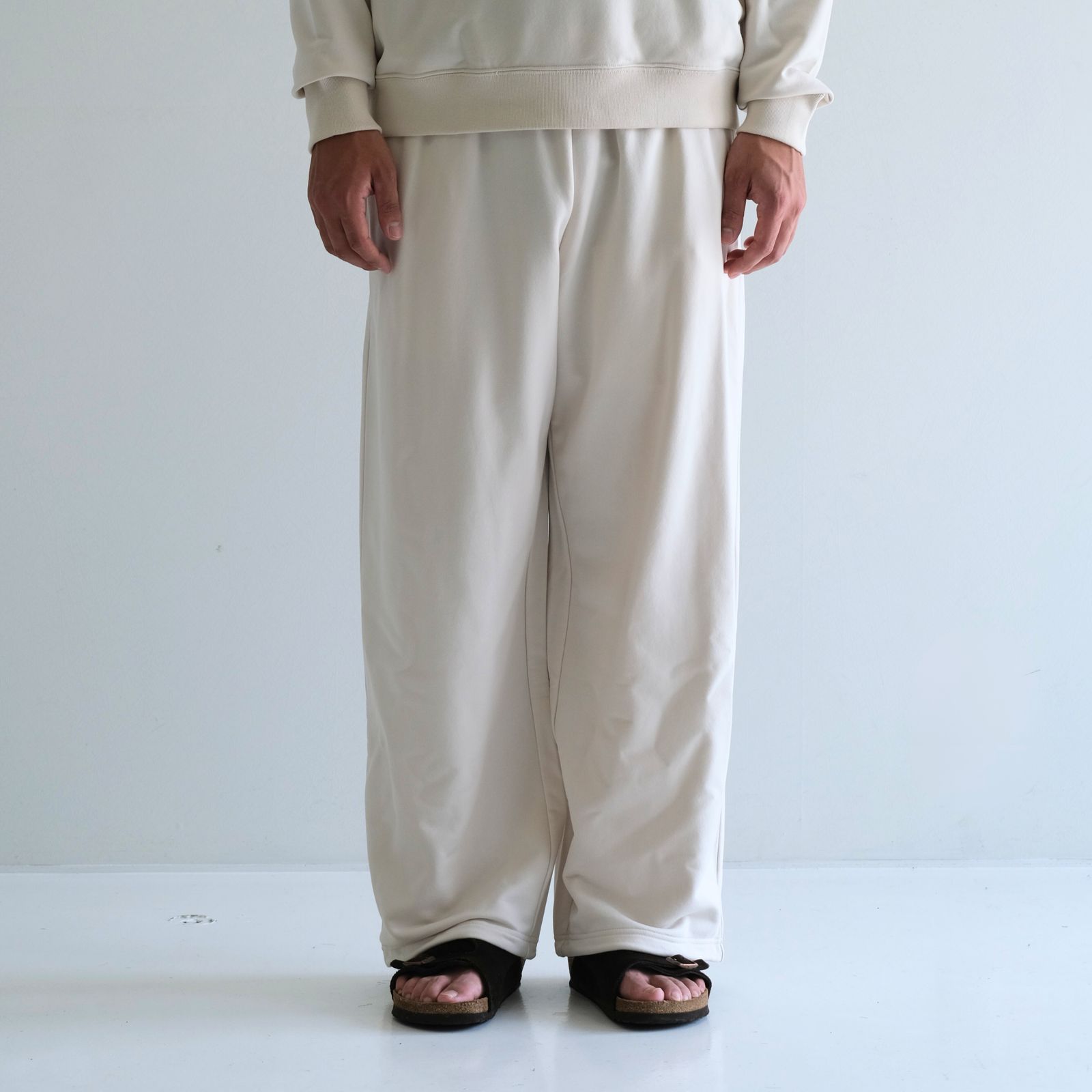 28G Cupro Easy Pants / パンツ / スウェット / WHITE(Oxford White)