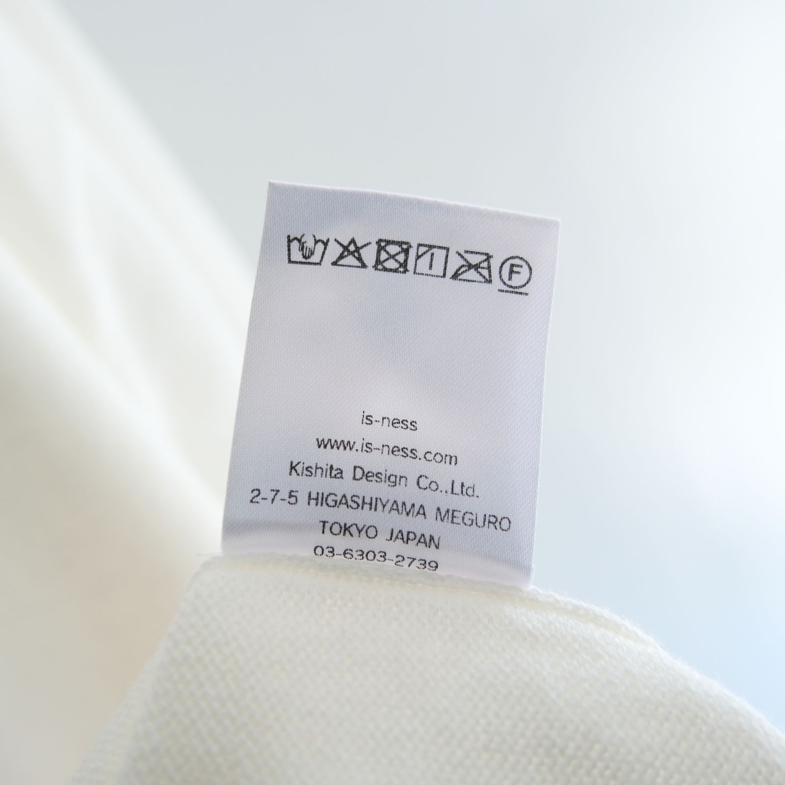 Knitted Polo Shirt /  ニット ポロ シャツ（WHITE）