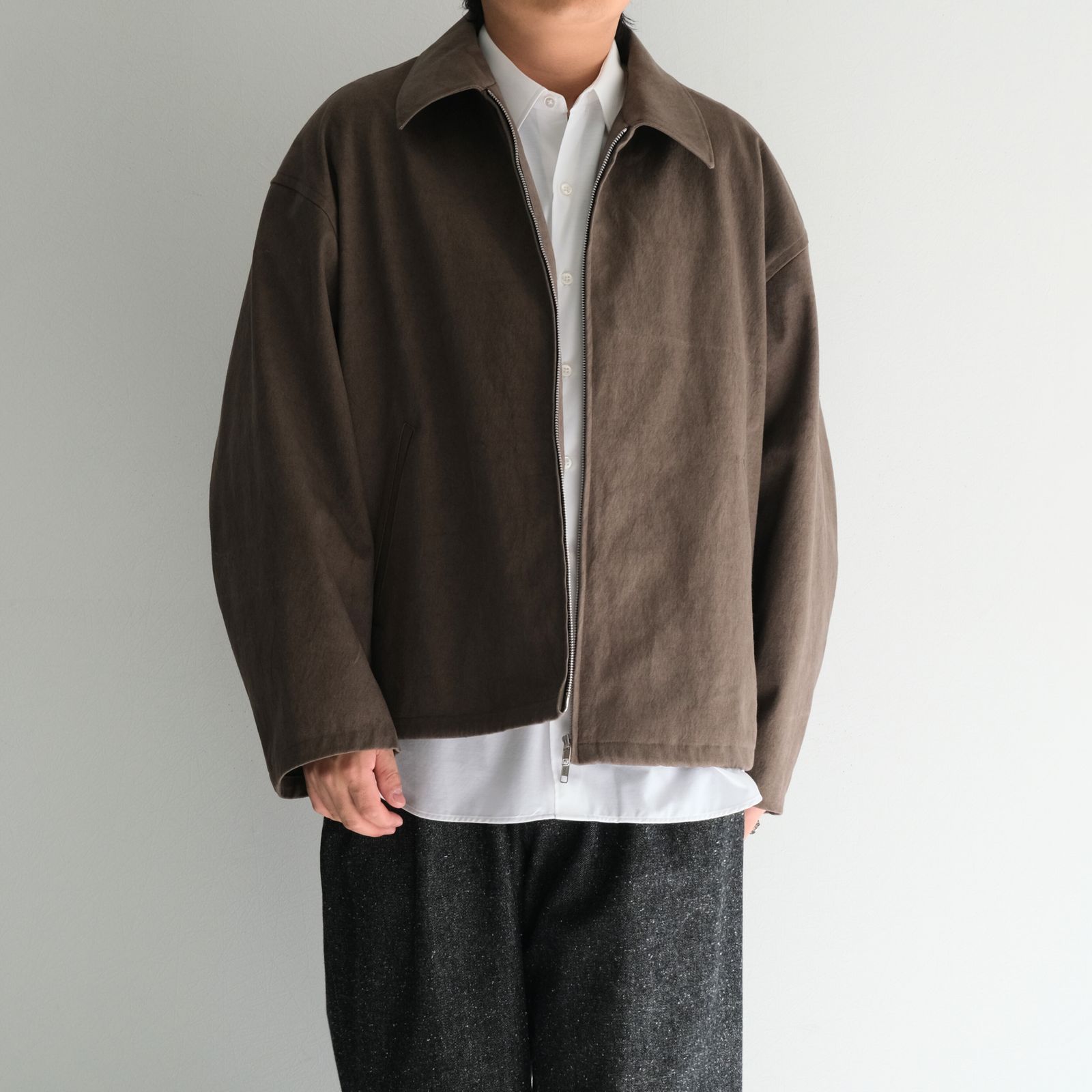 Vintage Canvas Drizzler JKT / ジャケット / ドリズラージャケット / 帆布 / Brown