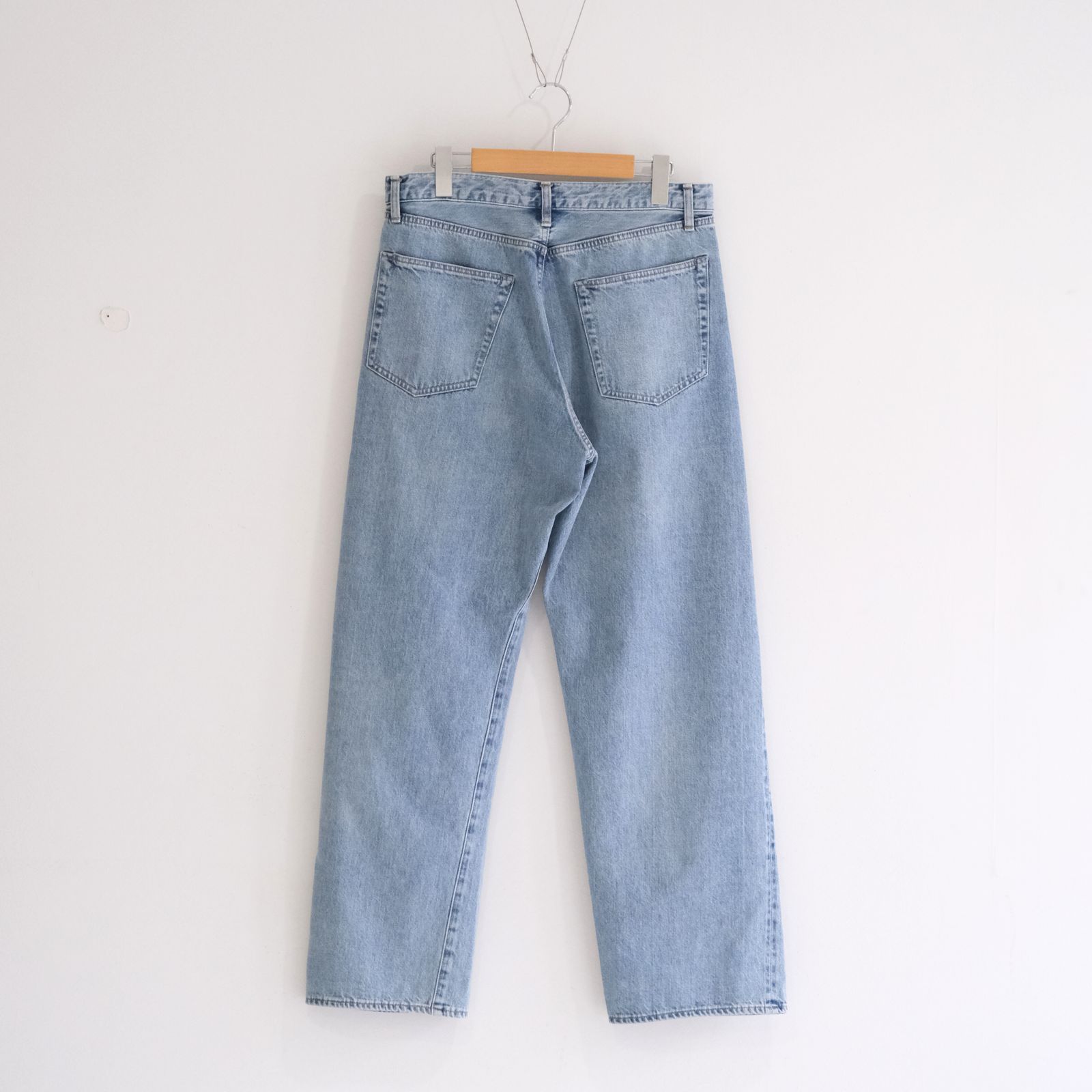 VINTAGE WASHED SELVEDGE DENIM 5P PANTS / パンツ / デニム / 5ポケット / FADED BLUE