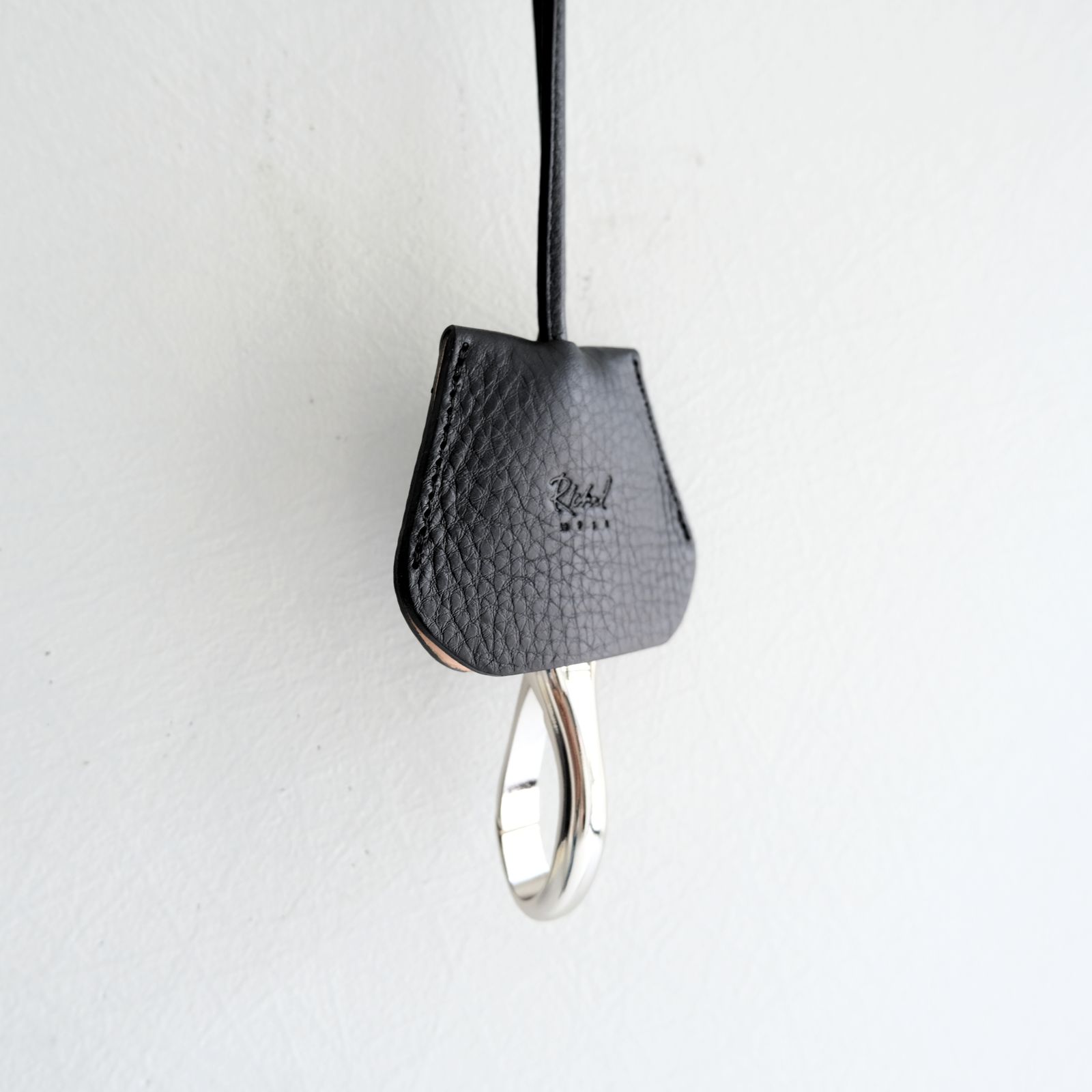 【残り1点】Leather Cord Crochet / レザー コード クロシェット（Black）