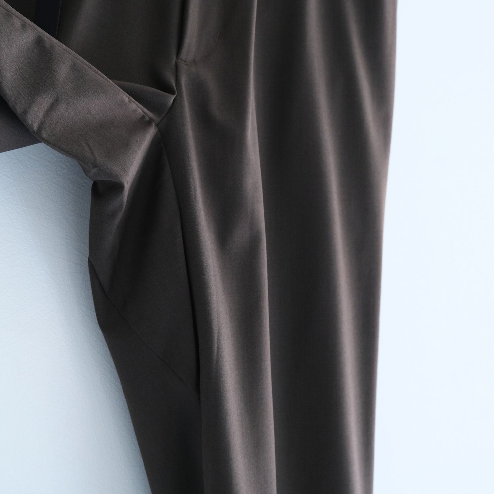 WOOL-POLY EZ PANTS / パンツ / BROWN