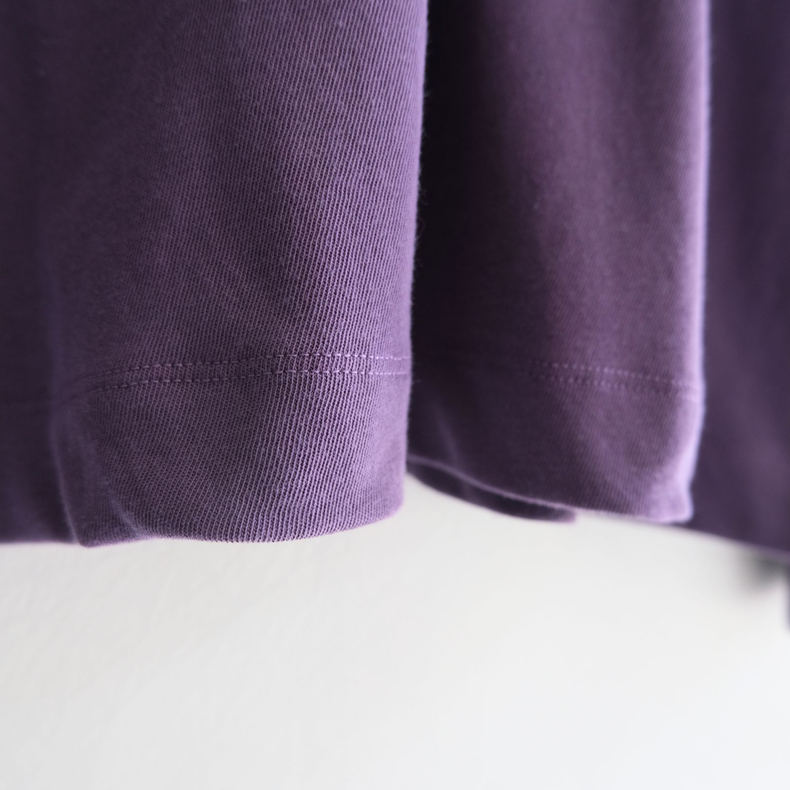FADED TWIST TENJIKU HENLEY-NECK TOP / ヘンリーネック / ロンT / PURPLE