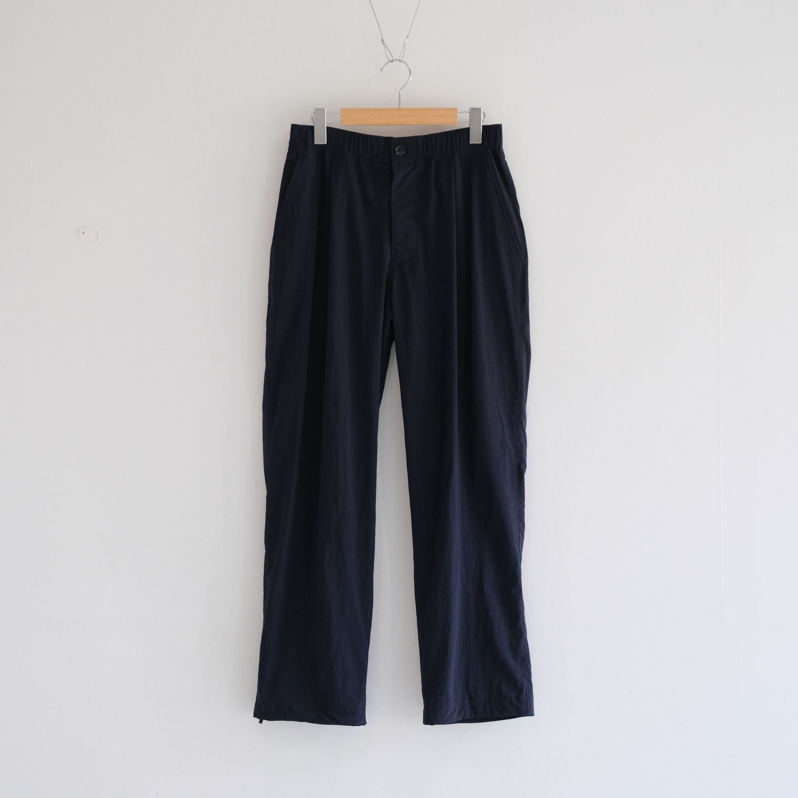 SHIBO NYLON SEASIDE PANTS / ナイロン / NAVY