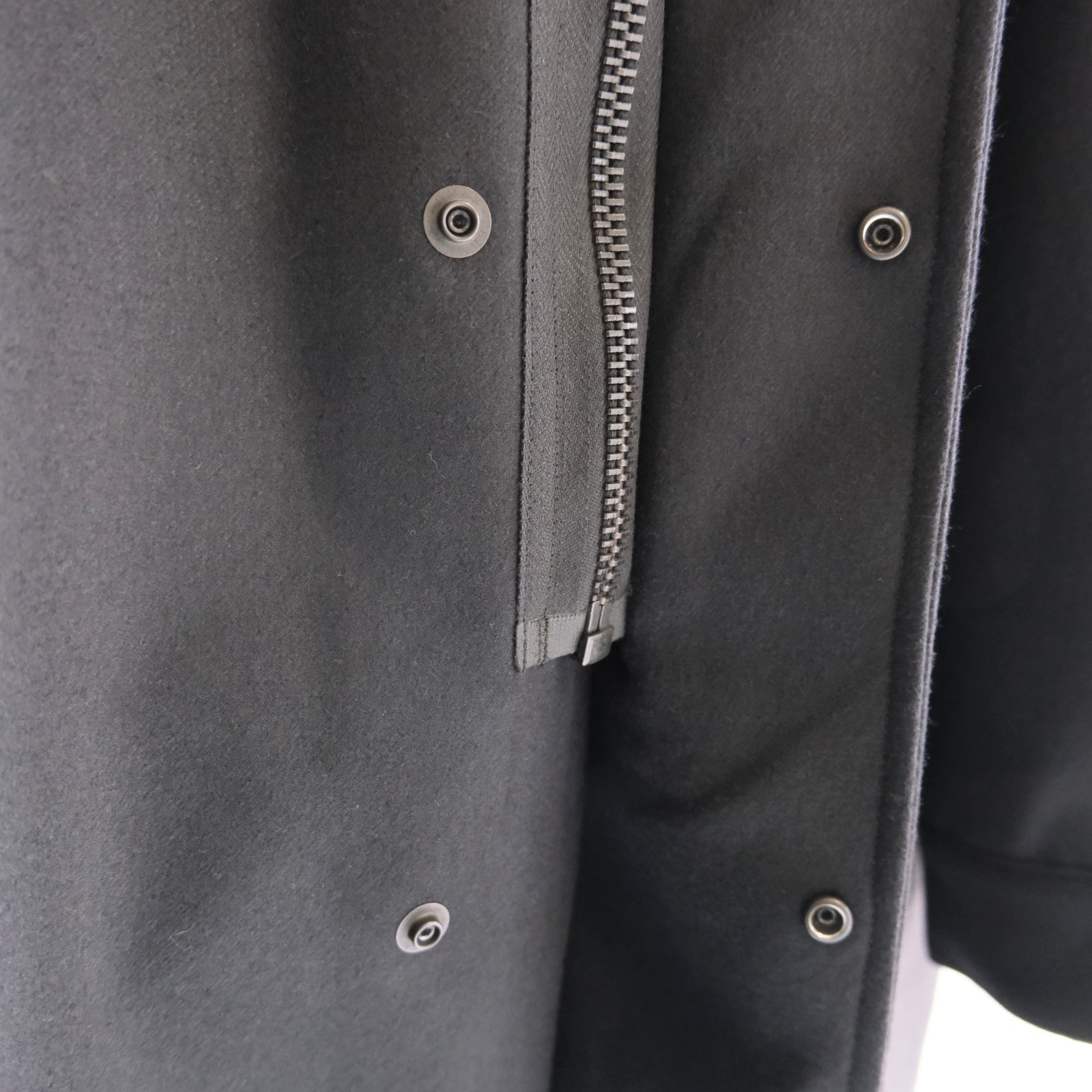 SUPER FINE LIGHT MELTON B/C FIELD COAT / コート /  / BLACK