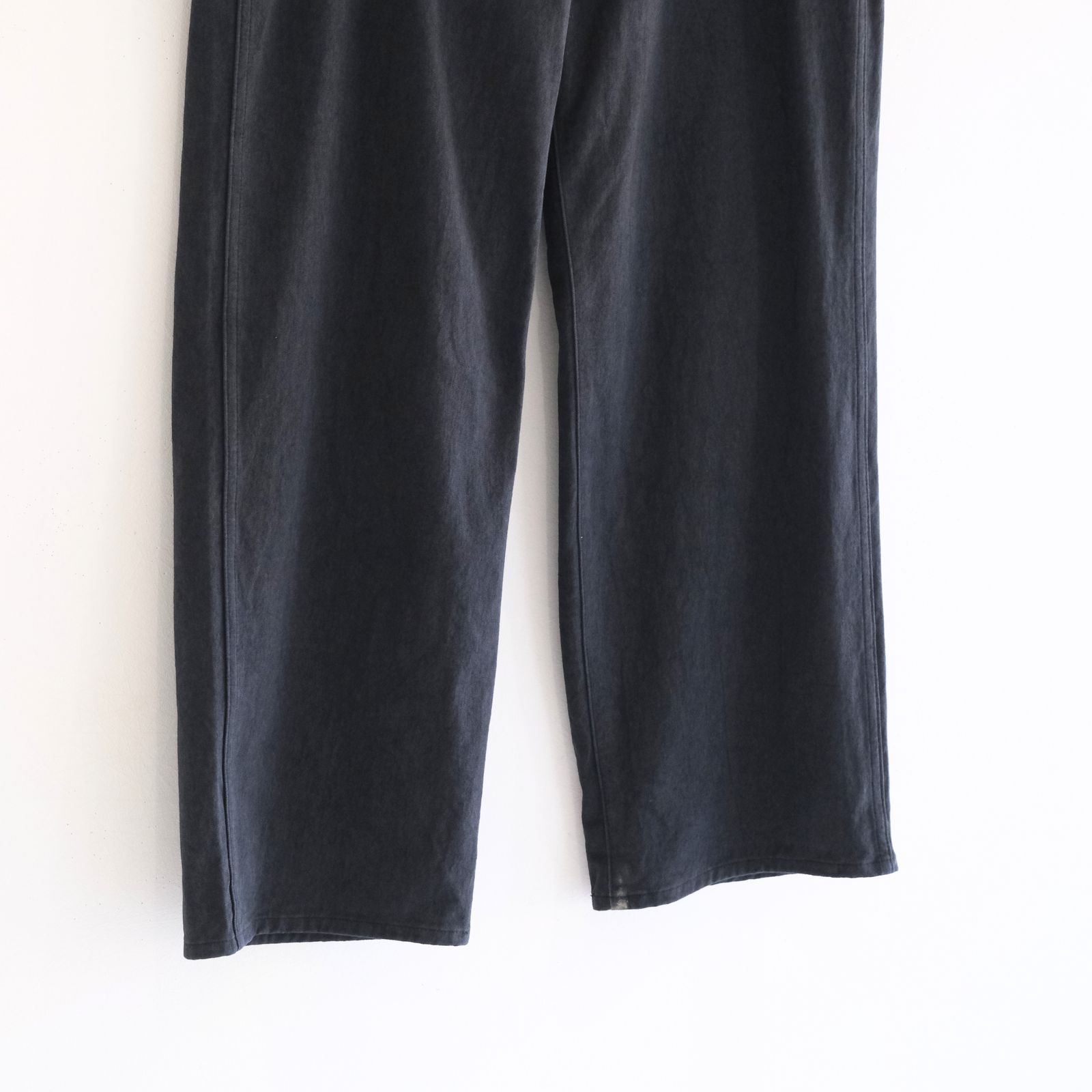 FADED CORKSCREW TWILL WORK PANTS（FADED BLACK）