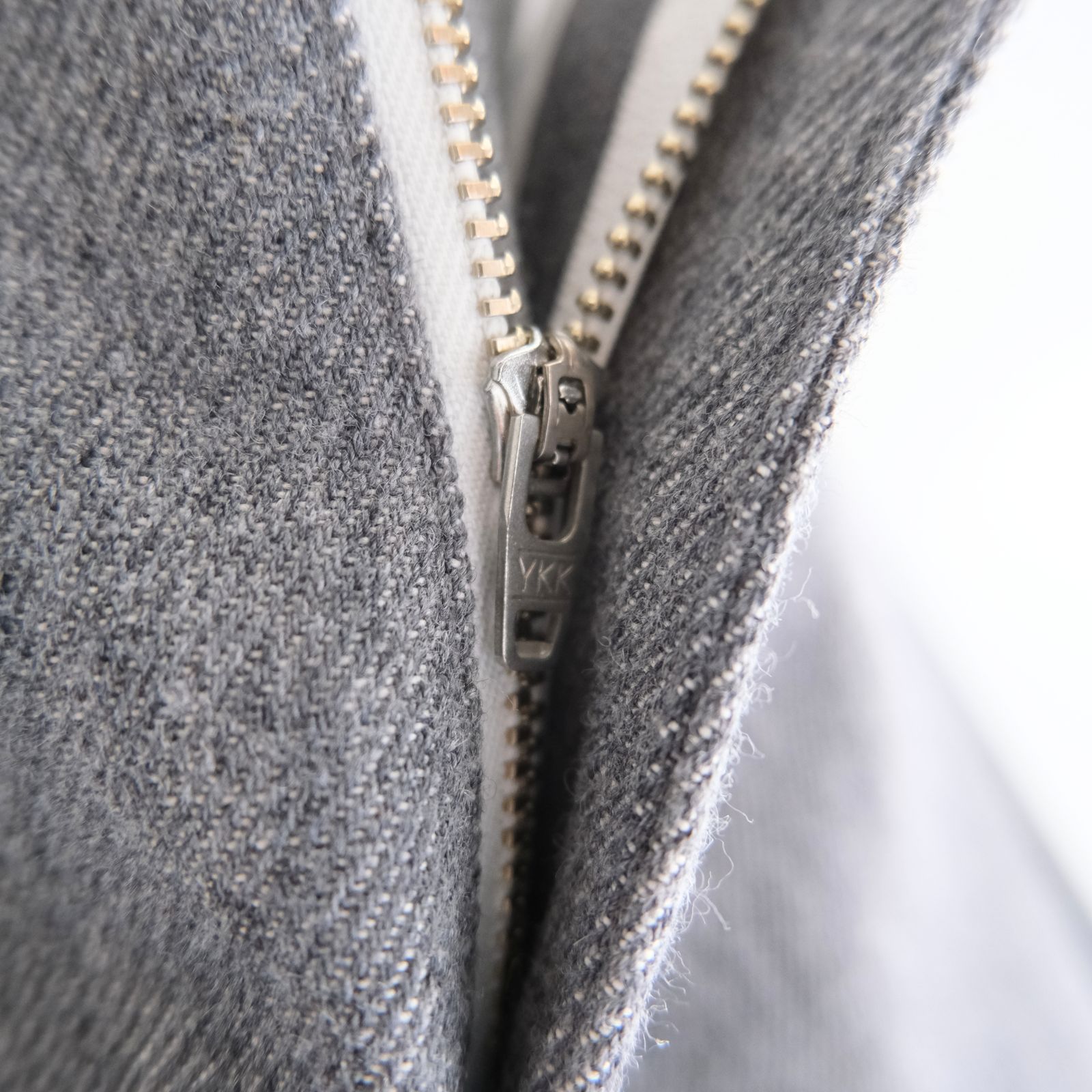 【残り1点】Tucked Wide Trousers / タクト ワイド トラウザー（Gray）