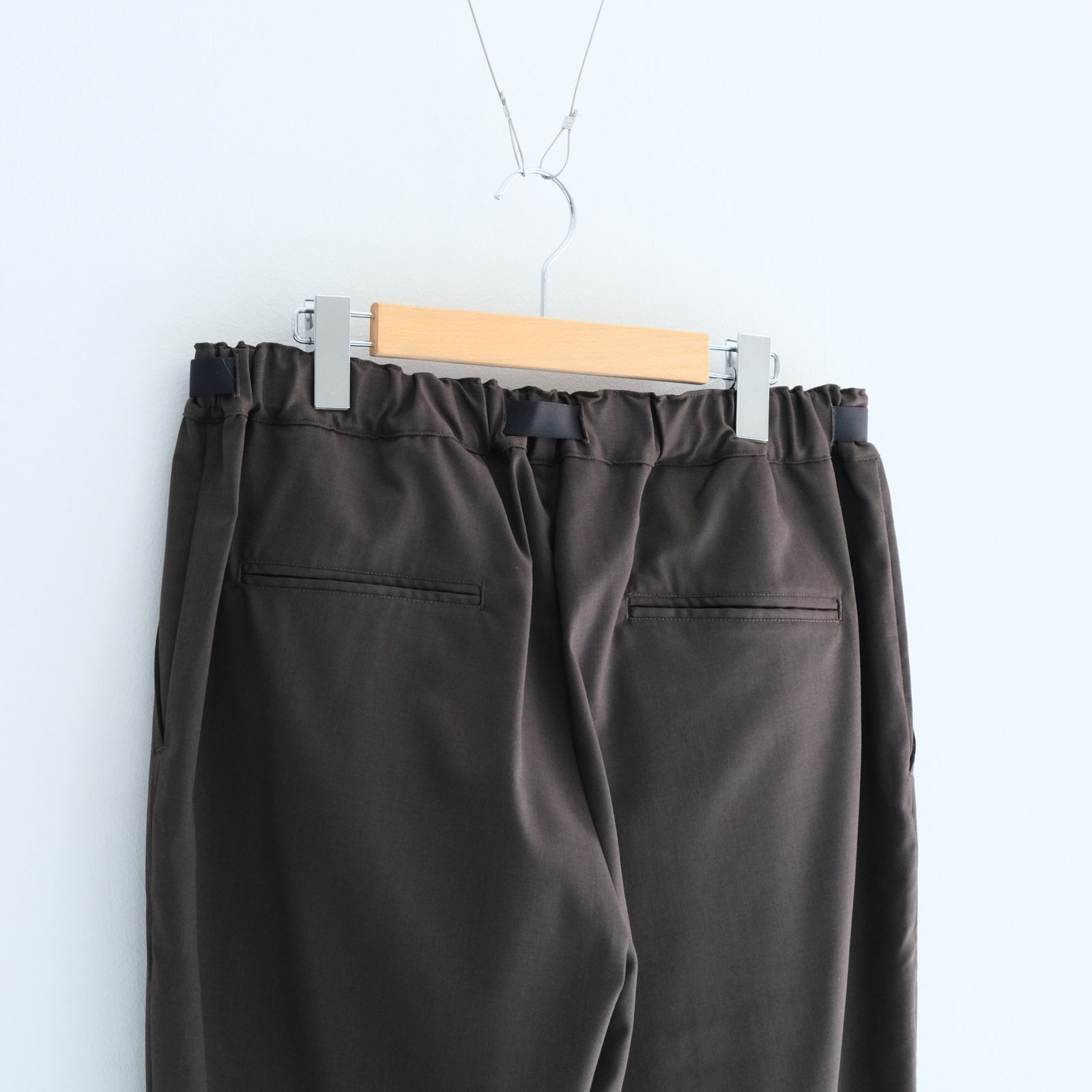 WOOL-POLY EZ PANTS / パンツ / BROWN
