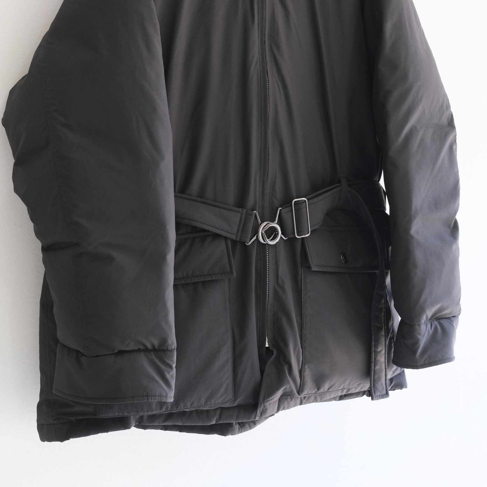 【残り1点】"KATAHDIN"  Water-repellent Down Half Coat（BLACK）