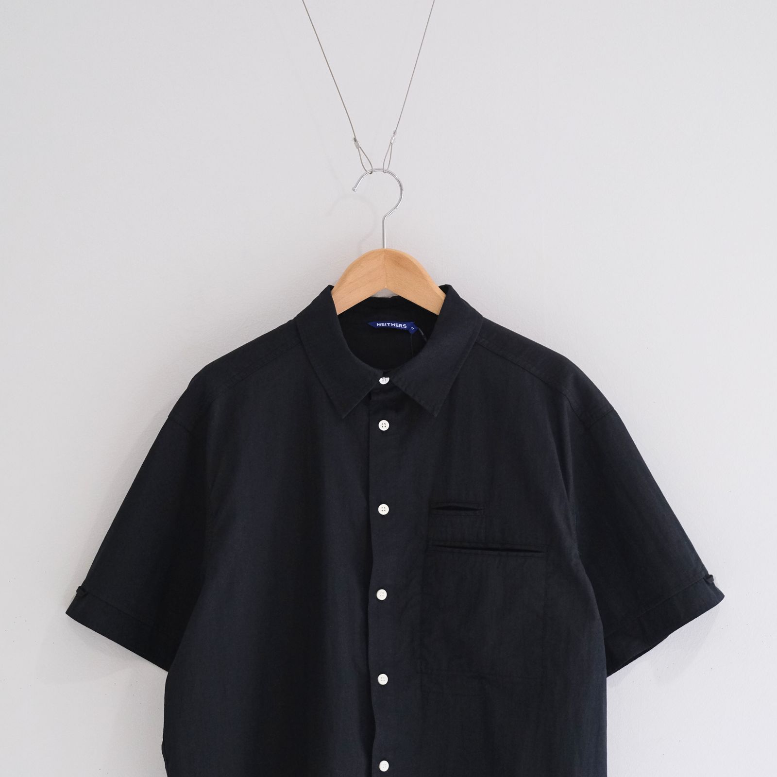Architect S/S Shirt / 半袖シャツ / BLACK