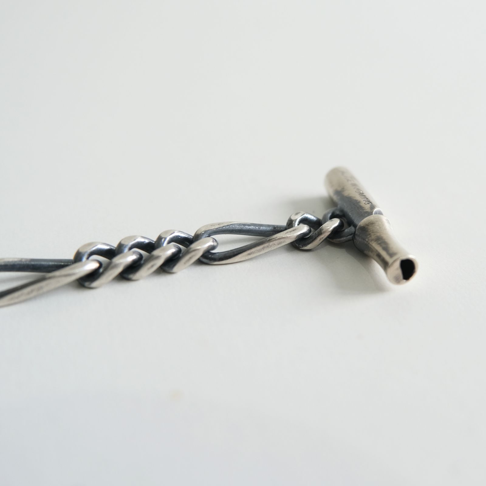 "BLESSU".01 Dog Whistle Modified Bracelet / ブレスレット / シルバー / SILVER925