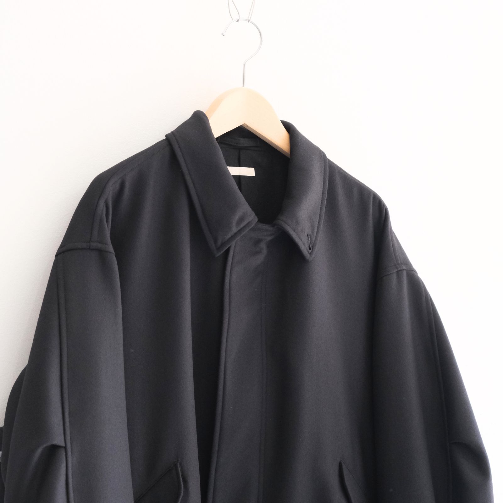 SUPER FINE LIGHT MELTON B/C FIELD COAT / コート /  / BLACK