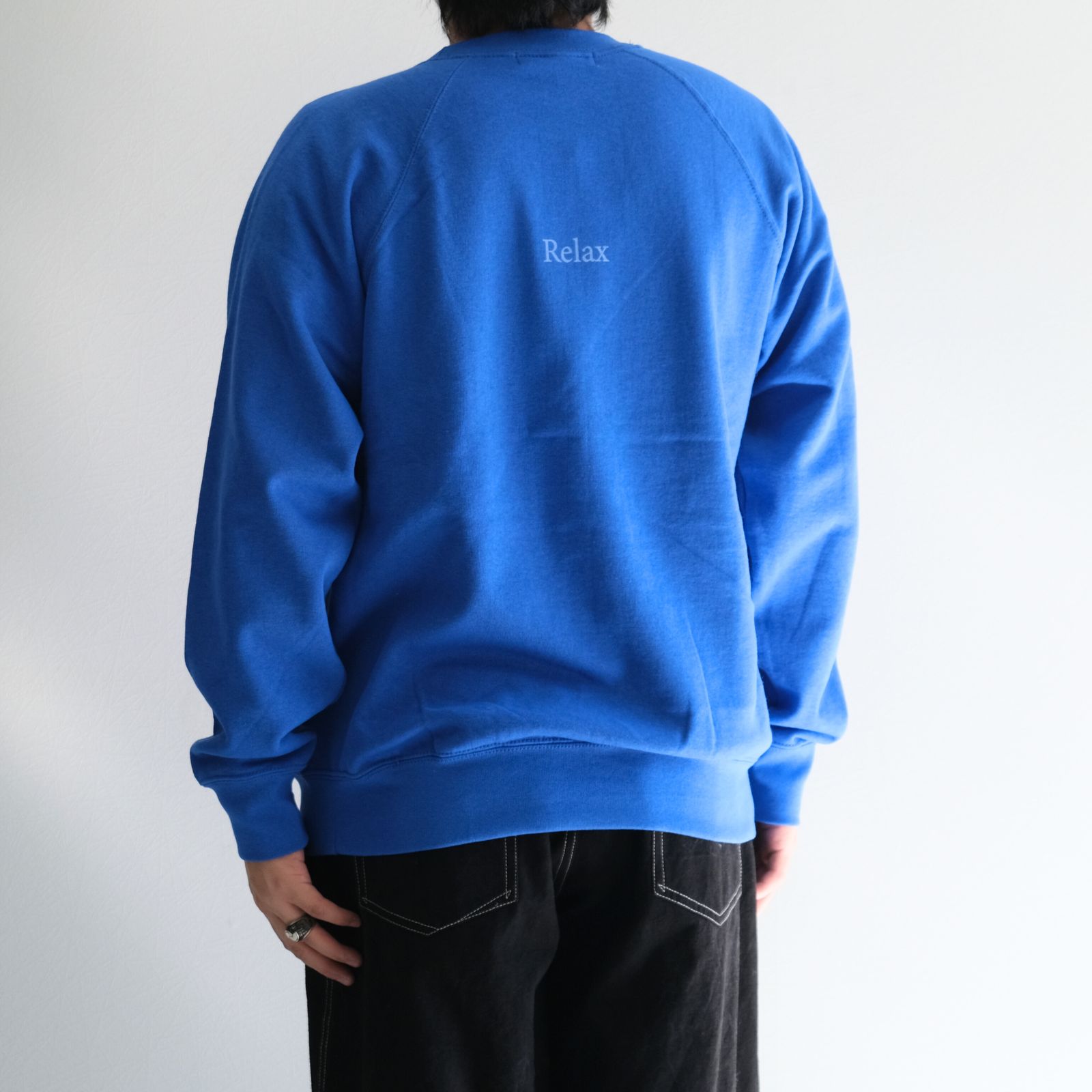 Relax Raglan Sweat / スウェット / BLUE