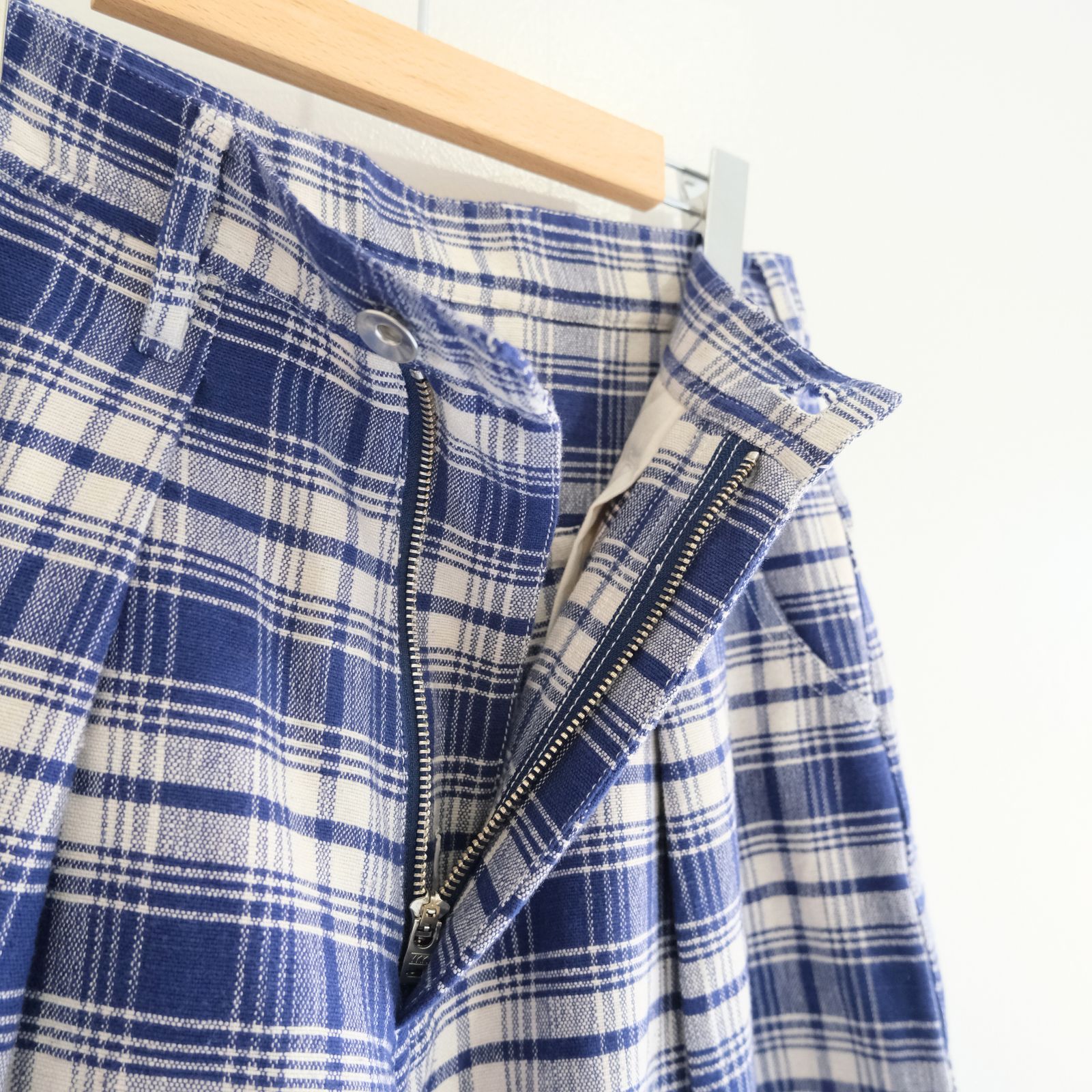 LUSH PANTS / ラッシュパンツ（PICNIC CHECK HANDLOOM）
