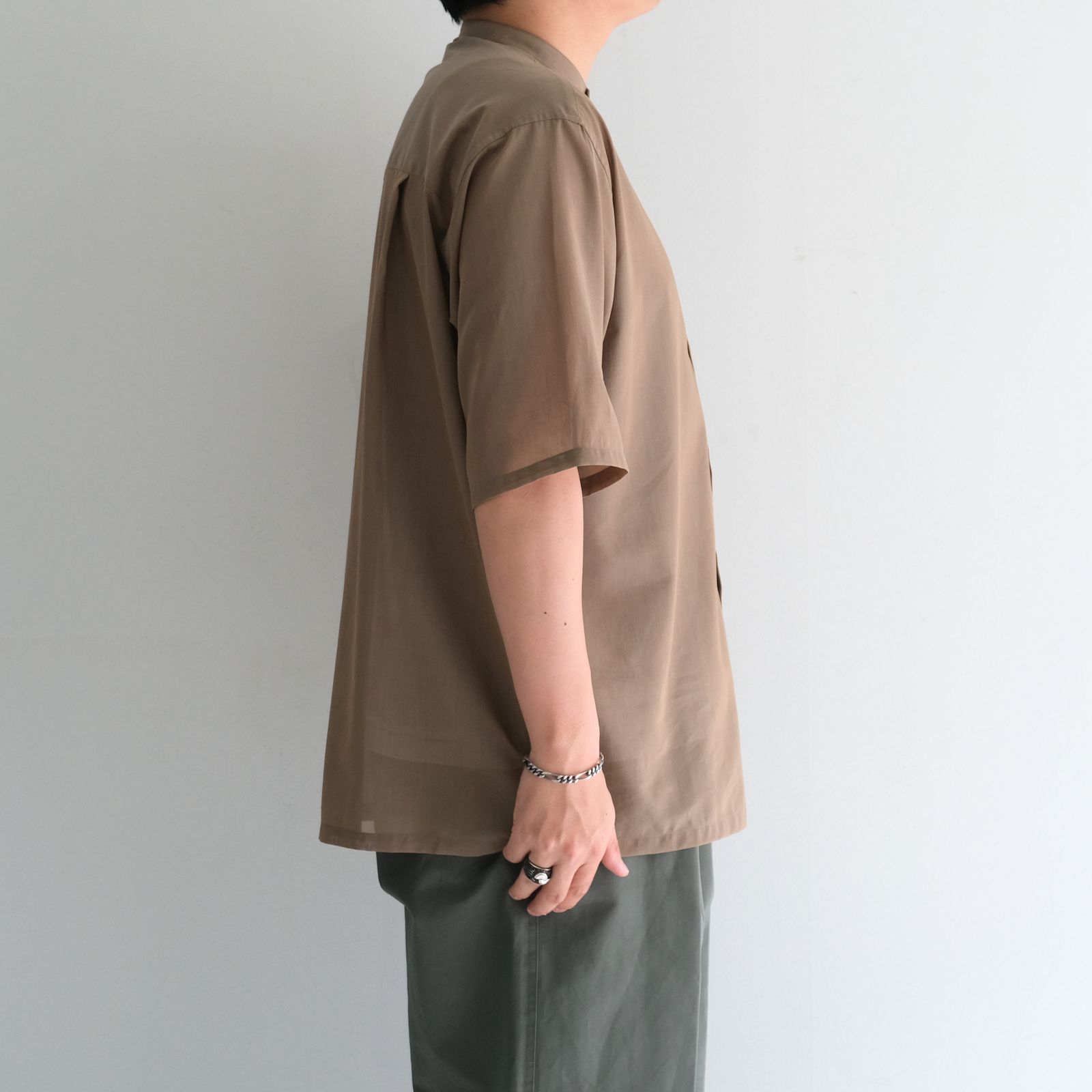 Gas boil cotton - Reiziger / （Burnt umber）