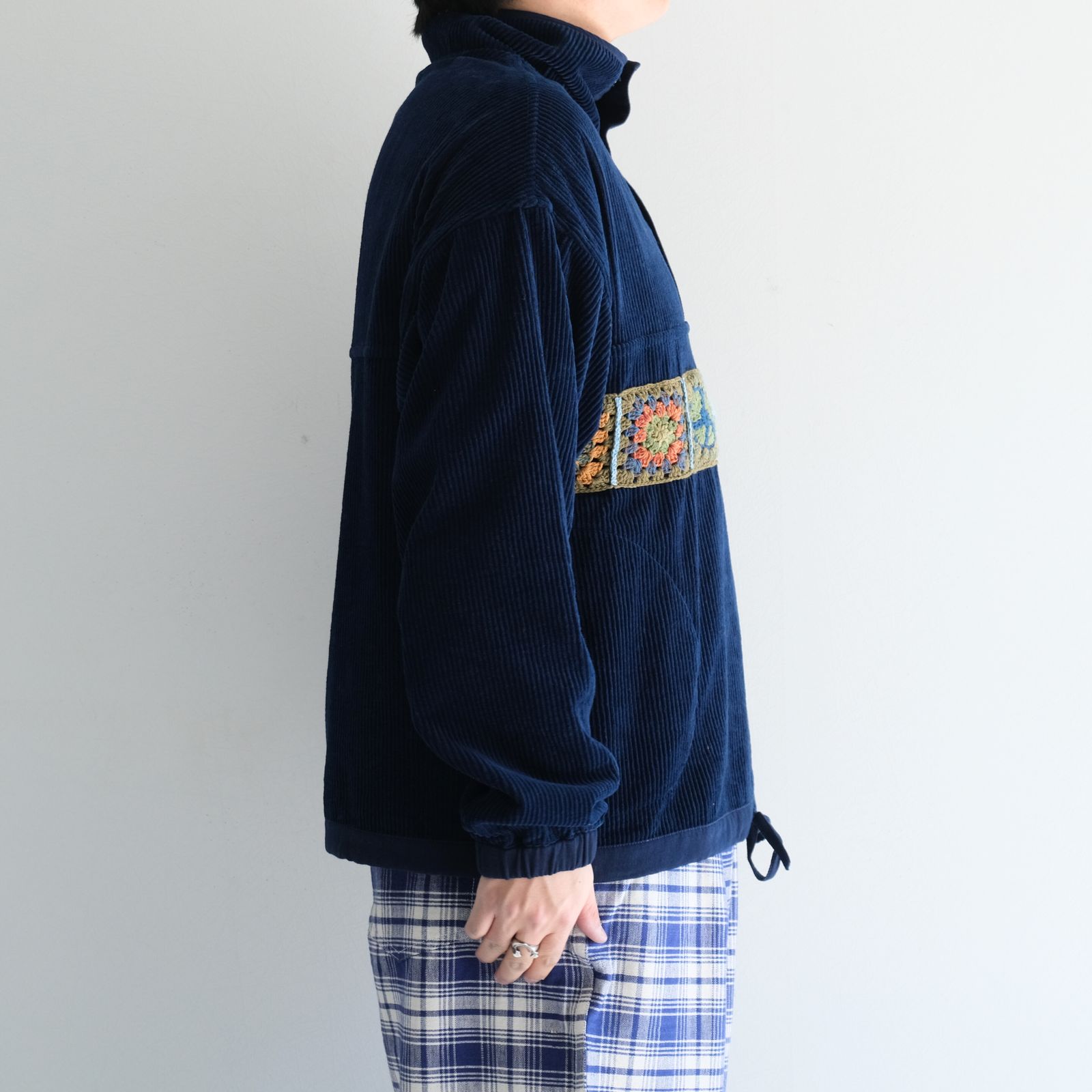 POLITE PULLOVER / ポライトプルオーバー（INDIGO CORDUROY）