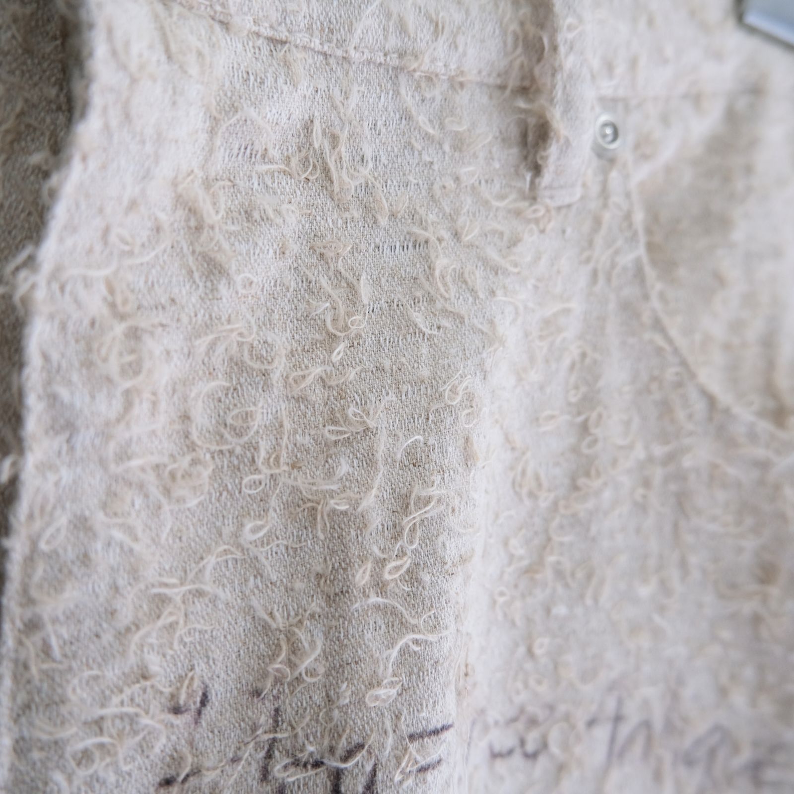 "ALICE" GRAPHIC DOUBLE KNEE WORKPANTS / パンツ / ダブルニー / ワークパンツ / IVORY