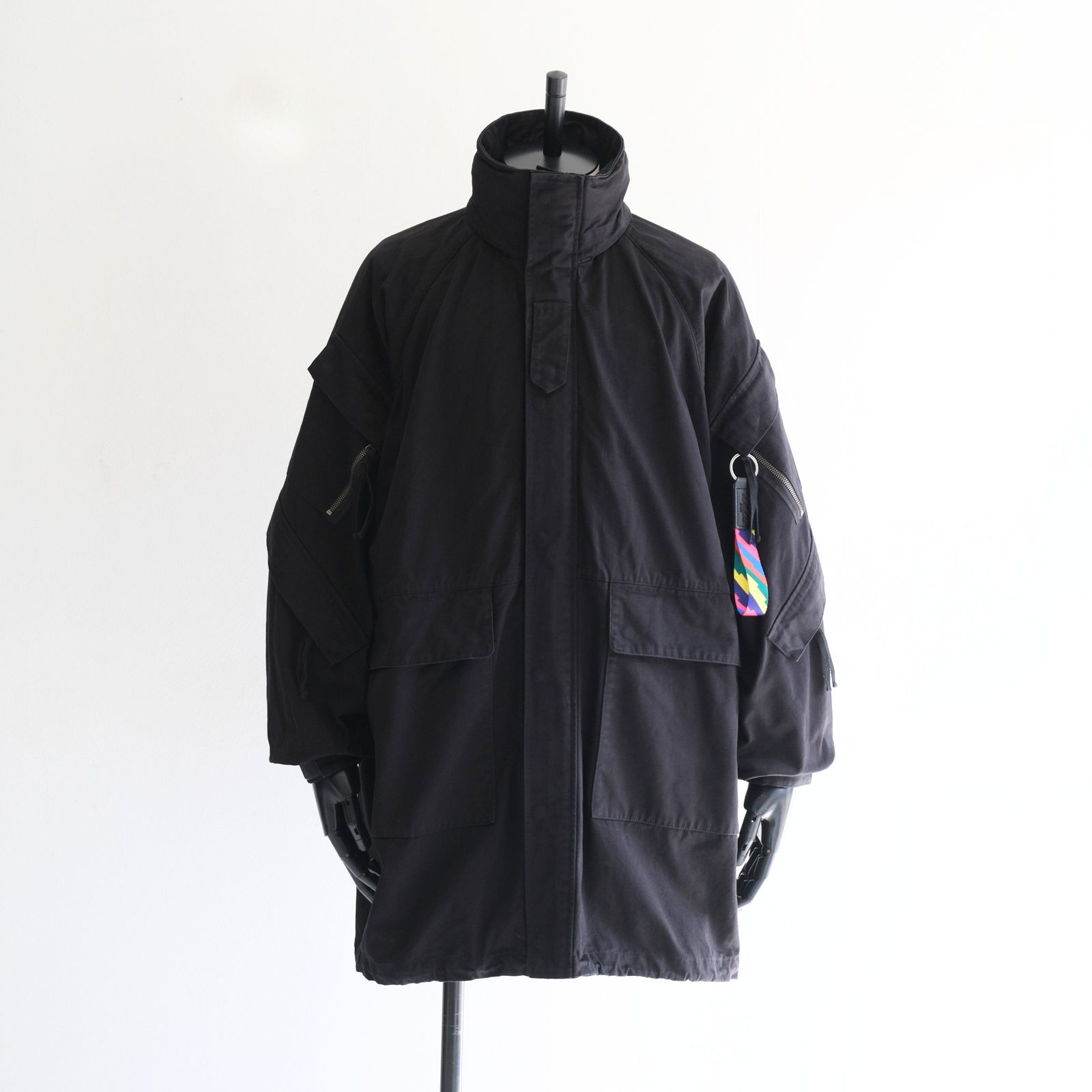 Ventilation Military Coat（BLACK）